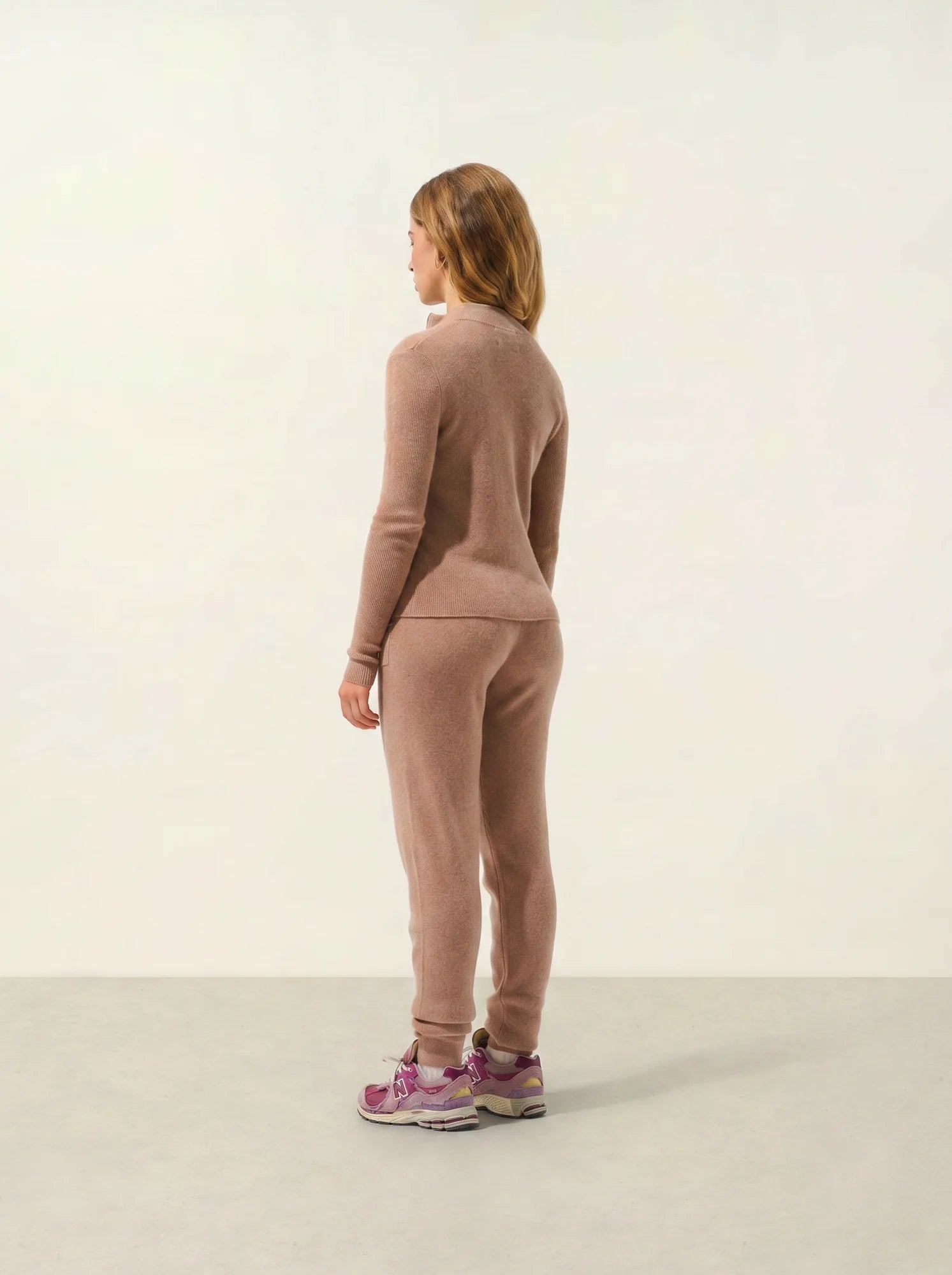 ASTA pullover dockermütze camel meliert