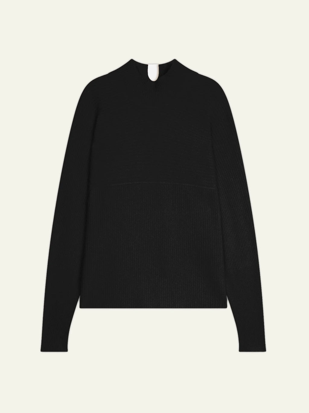 BENEDICTE pull col montant noir