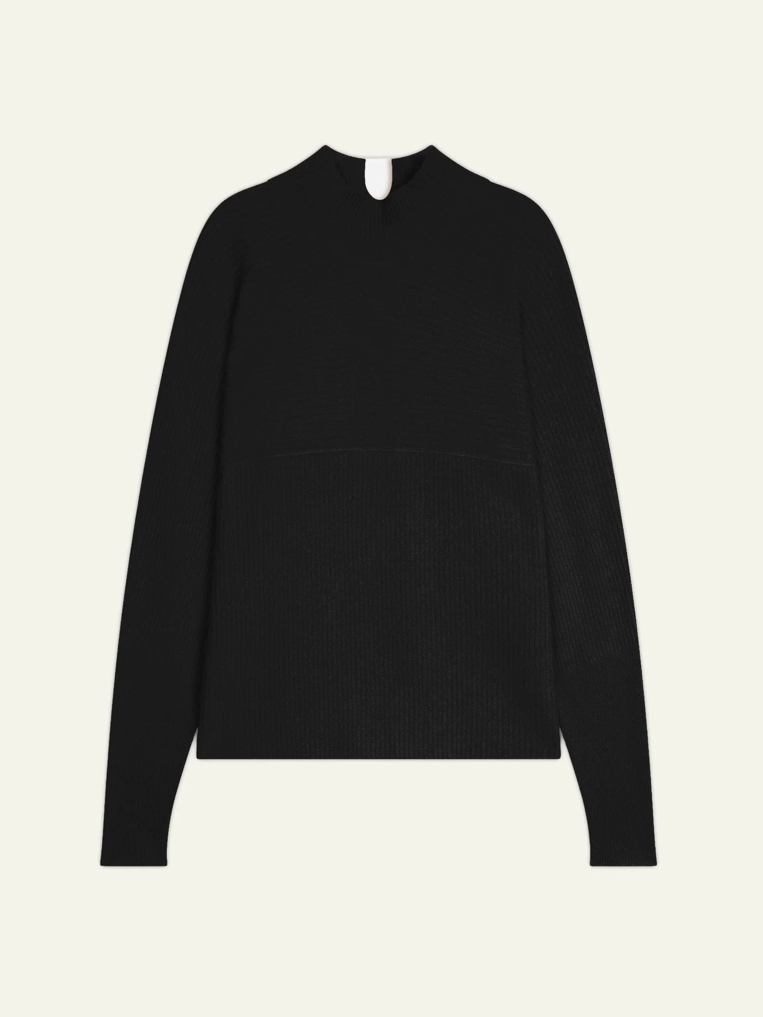 BENEDICTE pull col montant noir