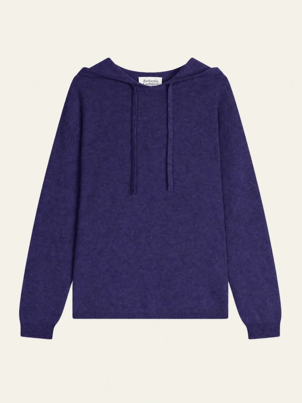 DORTE pull capuche violet
