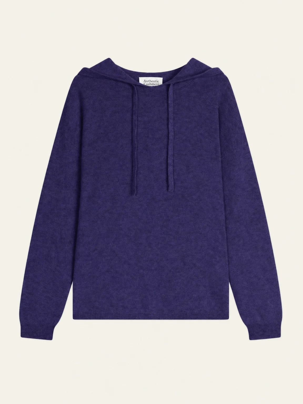 DORTE pull capuche violet
