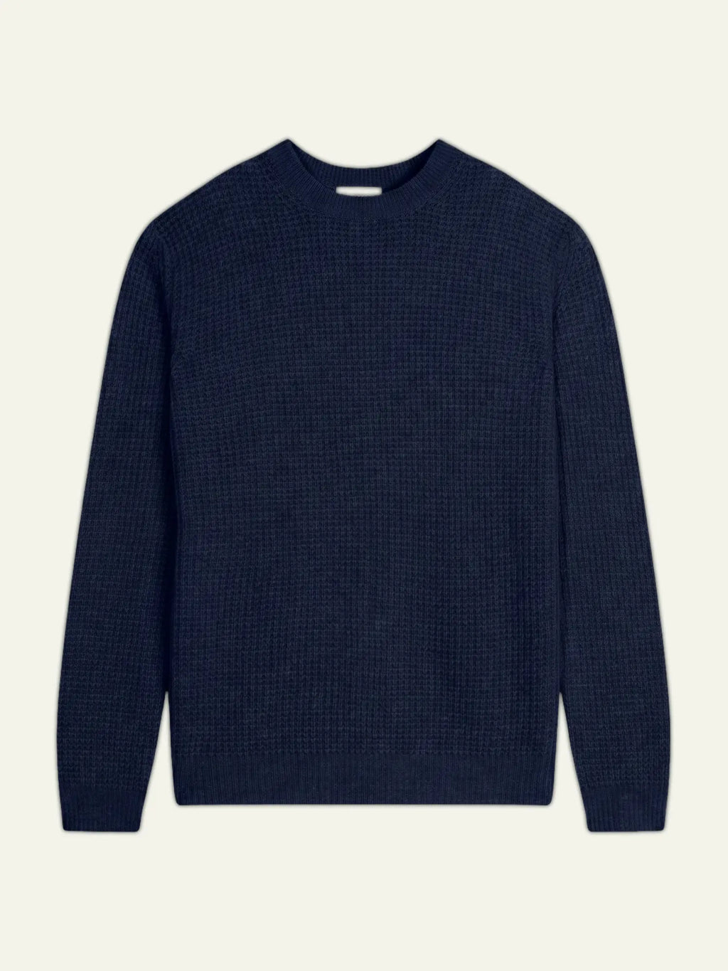 AKSEL pullover rundhalsausschnitt 4-fädig marineblau