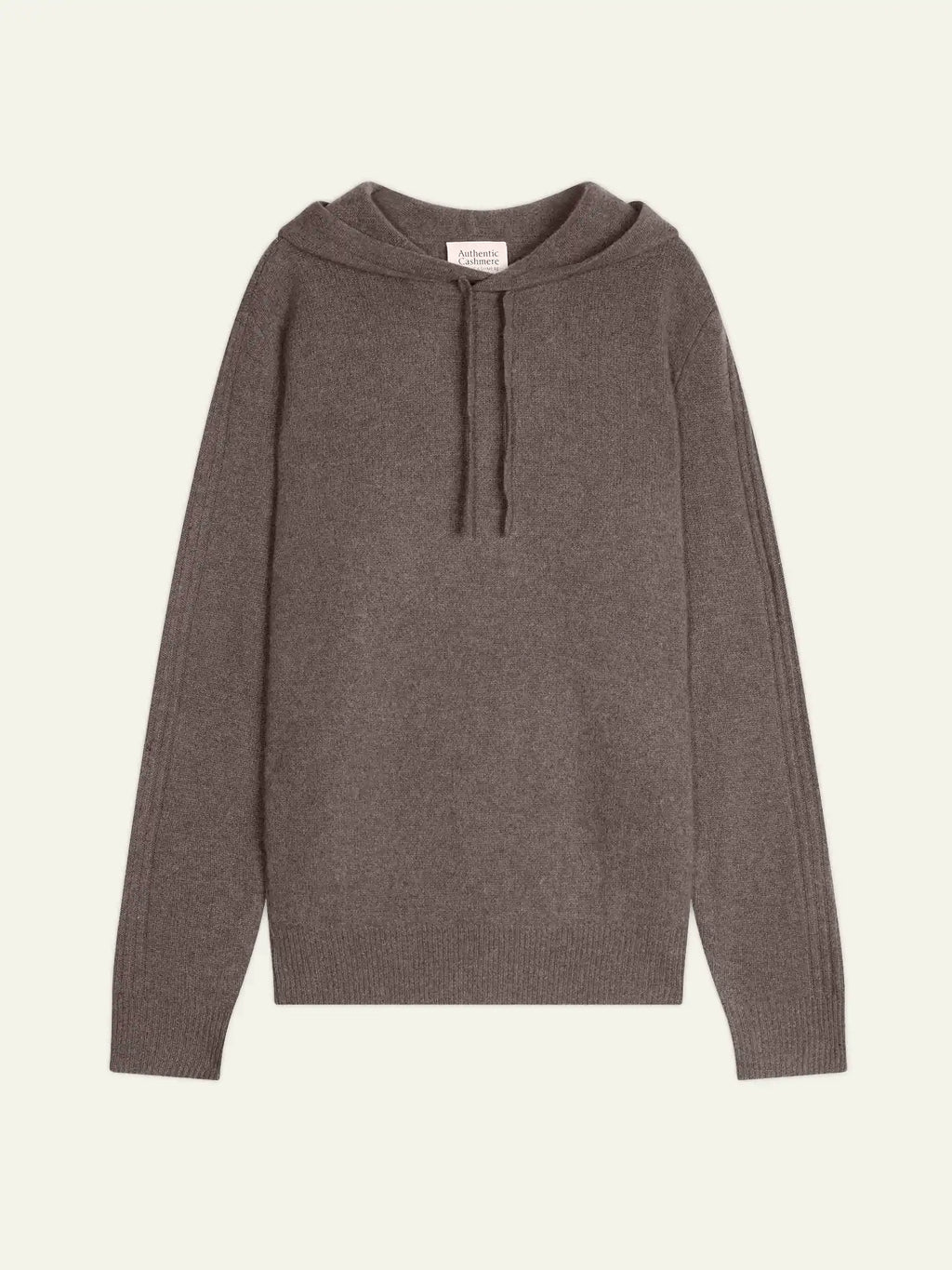 BENDT Sweater Hooded 4 Ply Heather Taupe