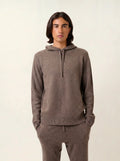 BENDT Sweater Hooded 4 Ply Heather Taupe