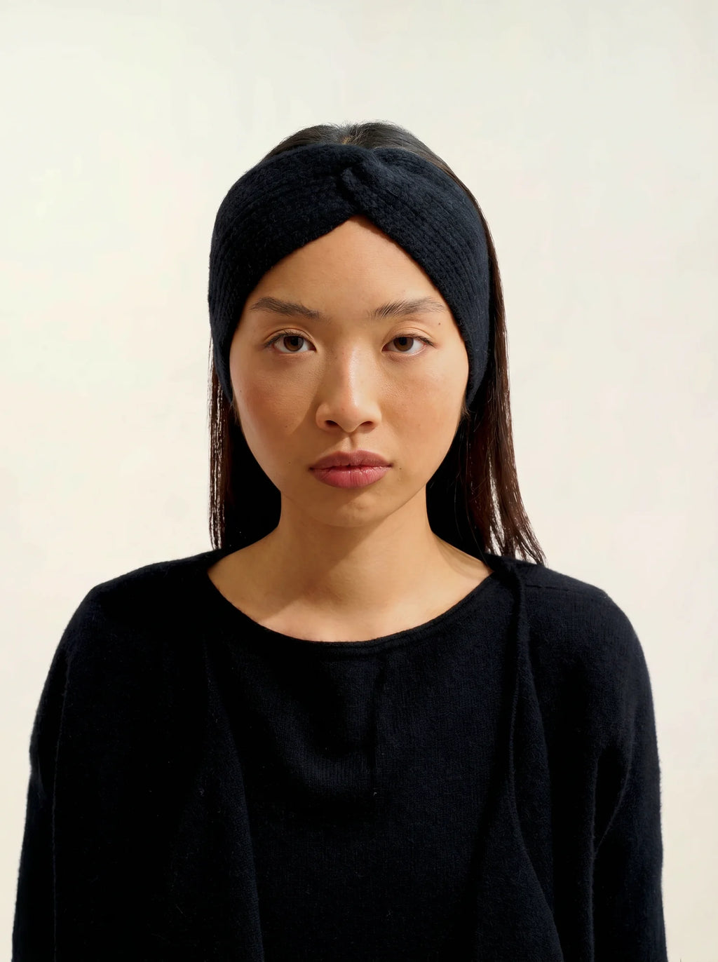 RISTO Headband 8 Ply Black