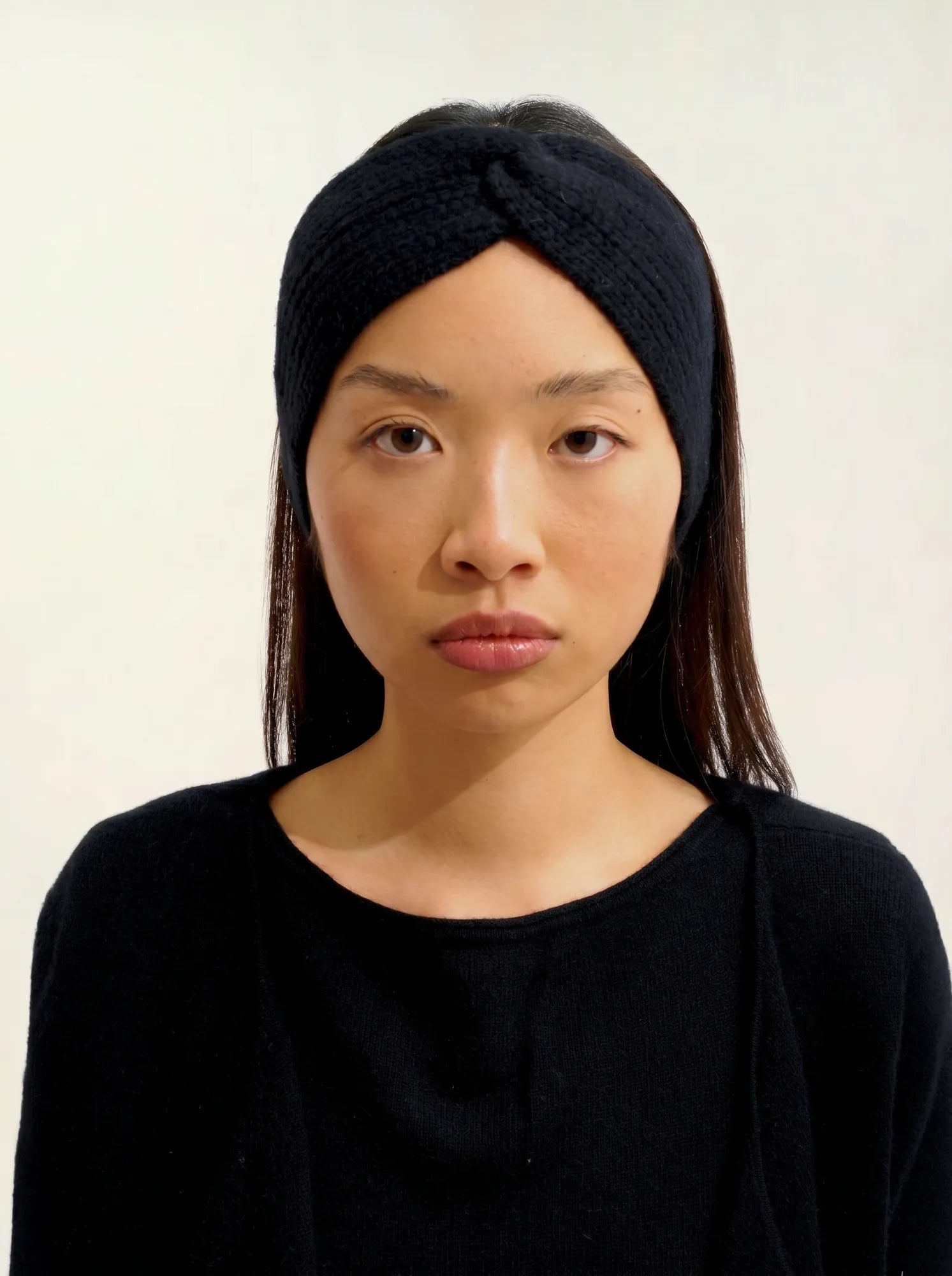RISTO headband 8 ply black