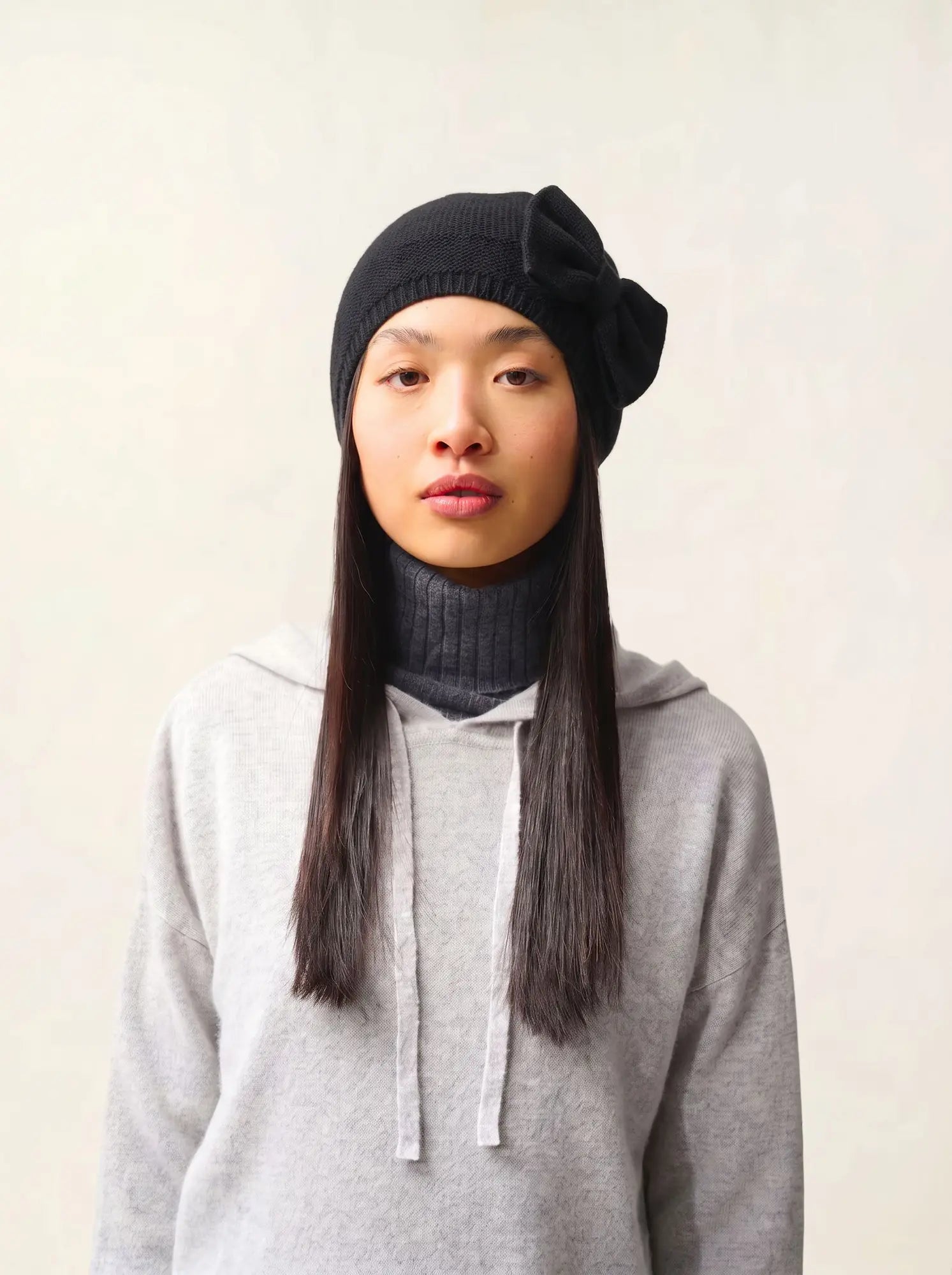 SIME Beanie 4 Ply Black