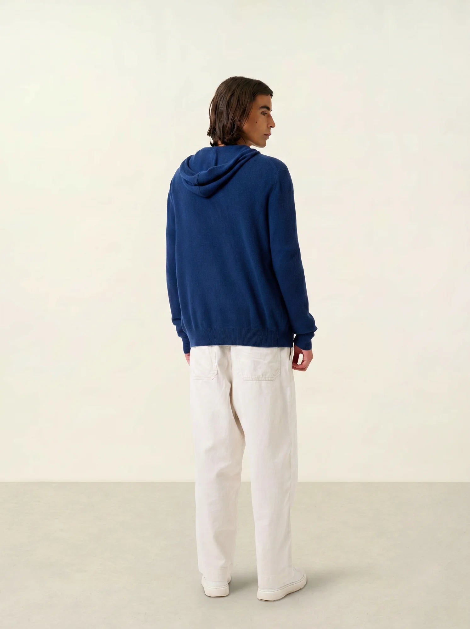 NEURRE gilet zippé capuche minuit