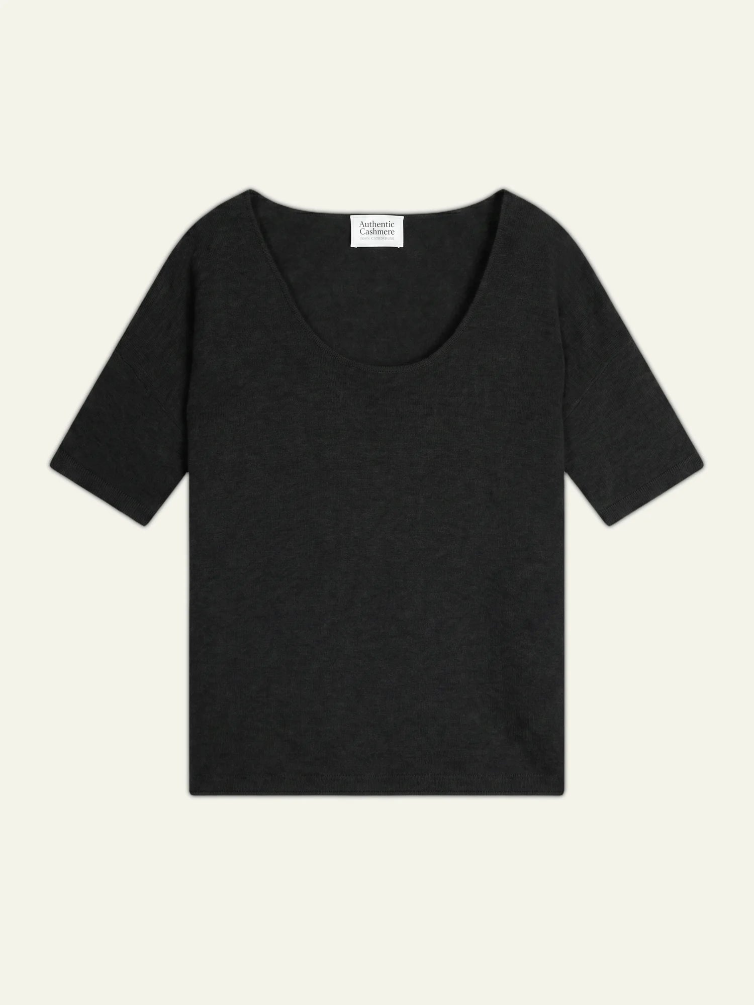 MAELYS t-shirt col rond noir