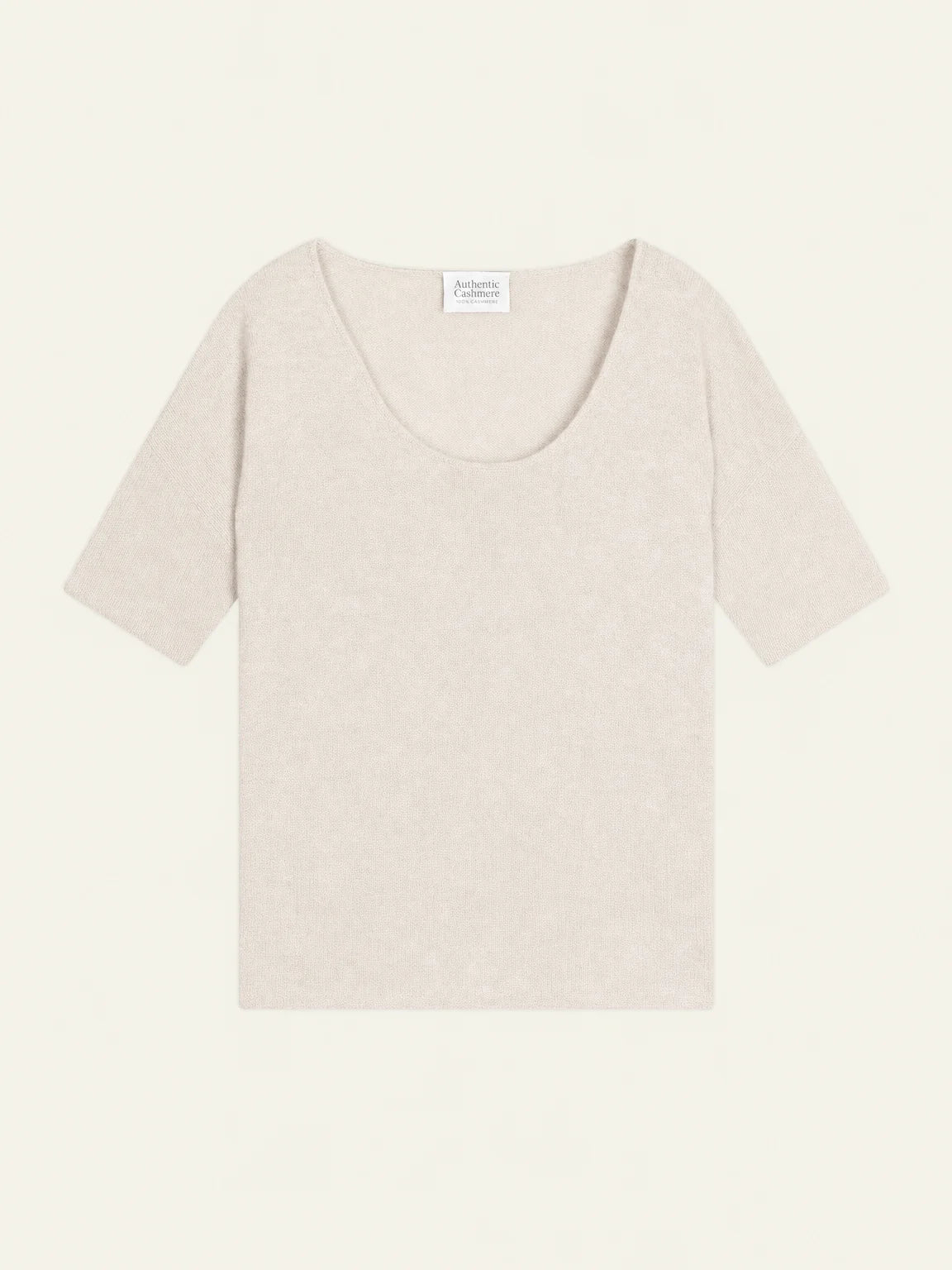 MAELYS t-shirt crew neck ivory