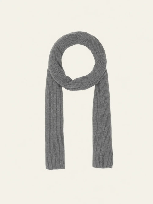 APOLLINE Scarf 4 Ply Heather Flannel