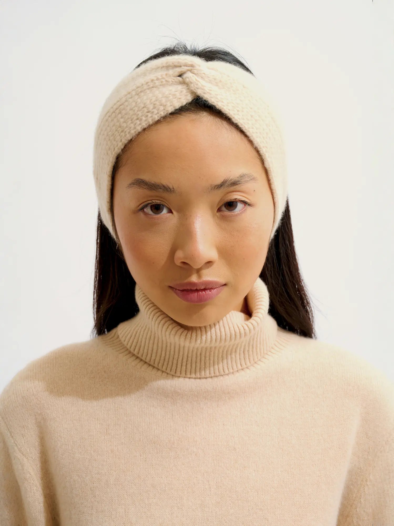 RISTO headband 8 ply sand