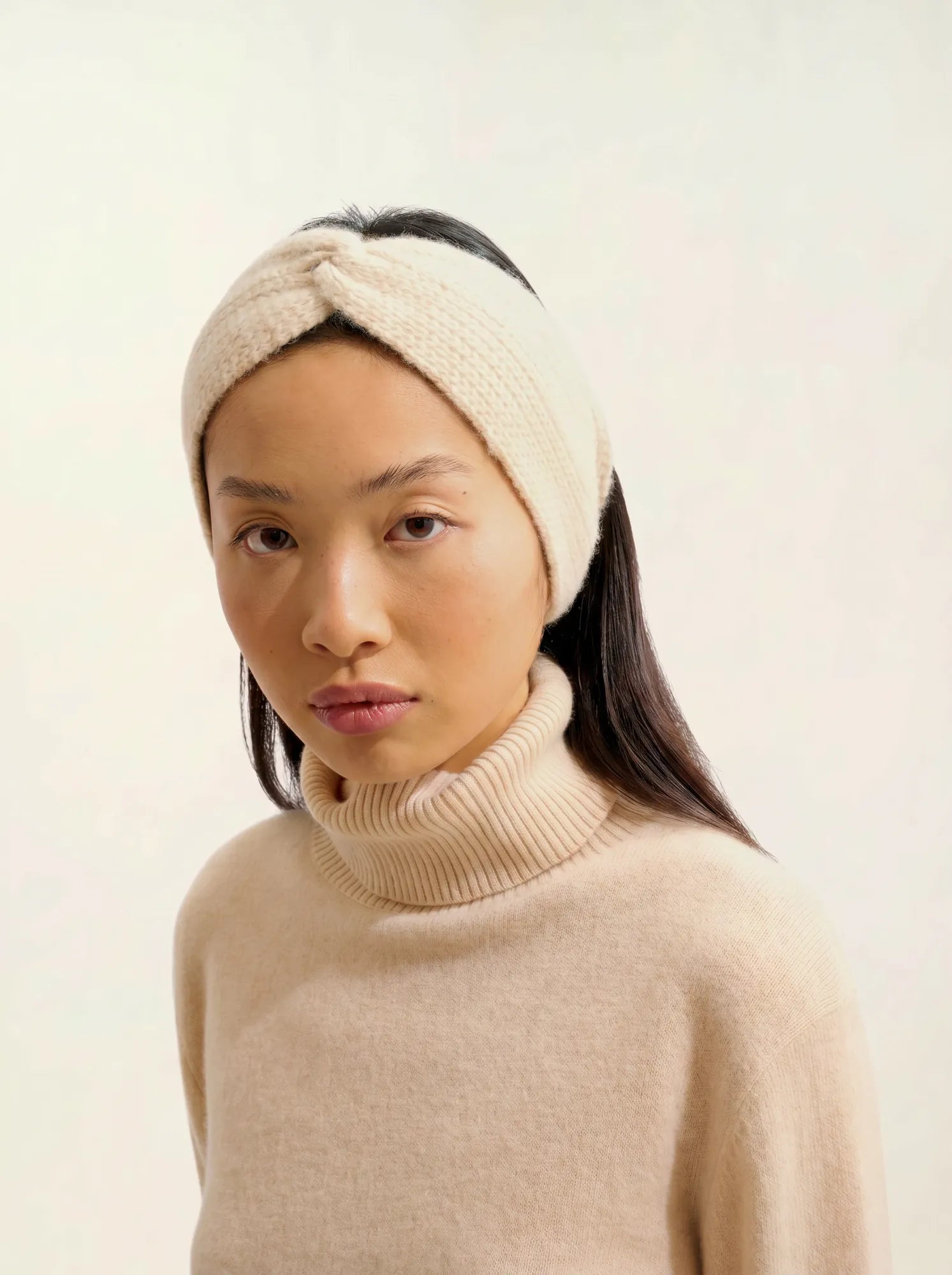 RISTO headband 8 ply sand