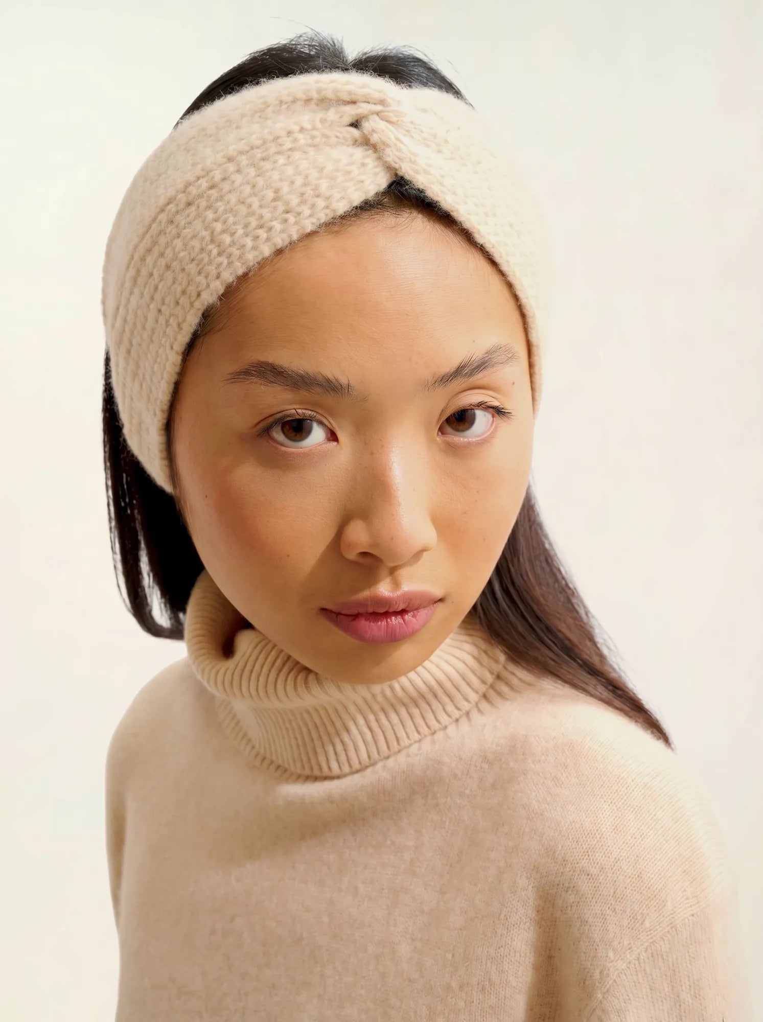 RISTO headband 8 ply sand