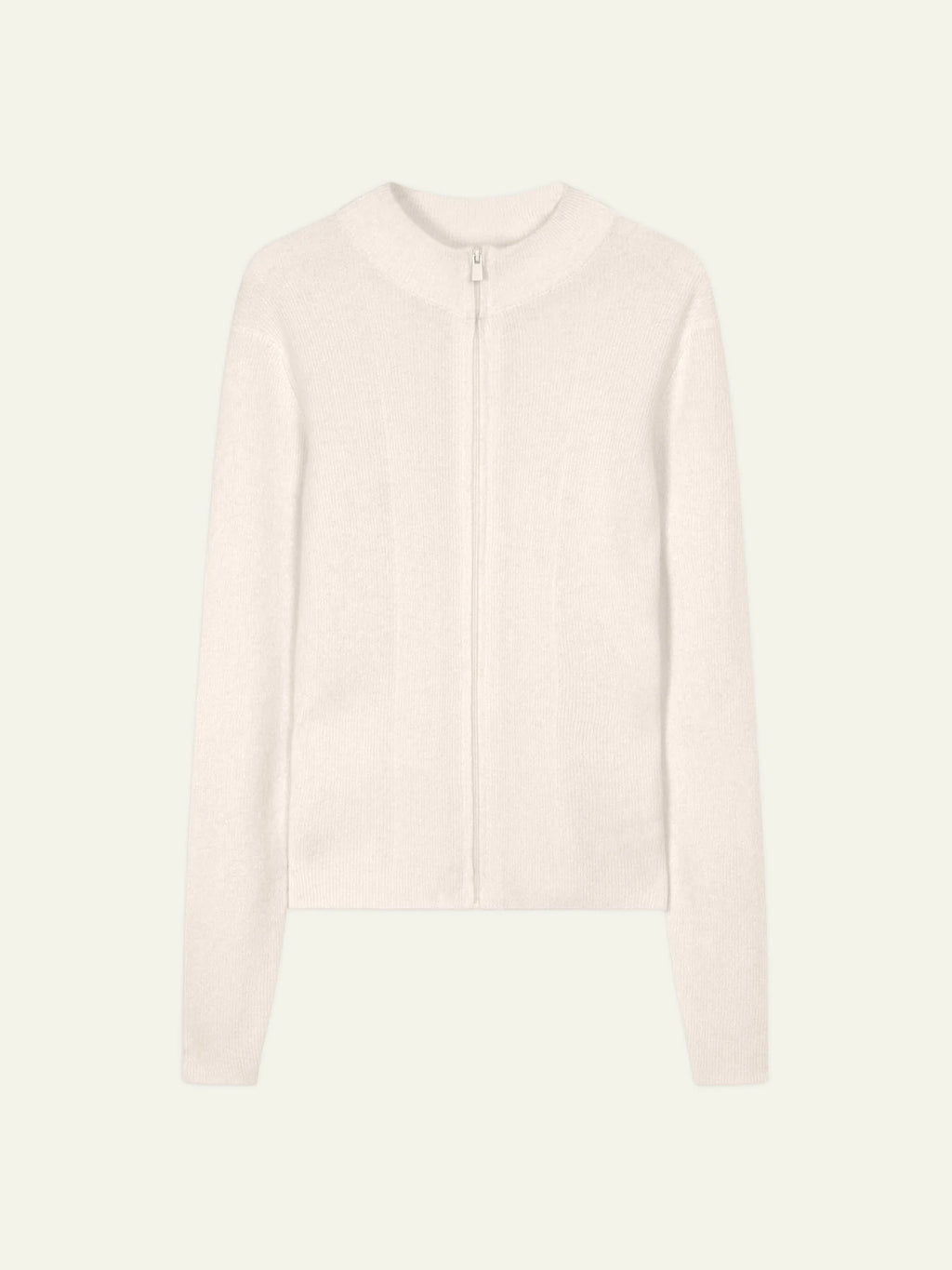 ALBERTE gilet zippé col montant neige