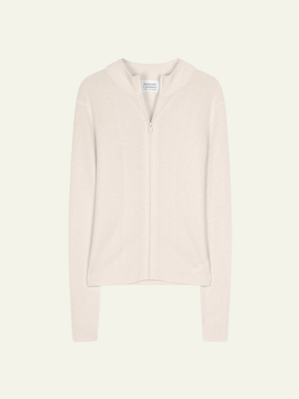ALBERTE gilet zippé col montant neige