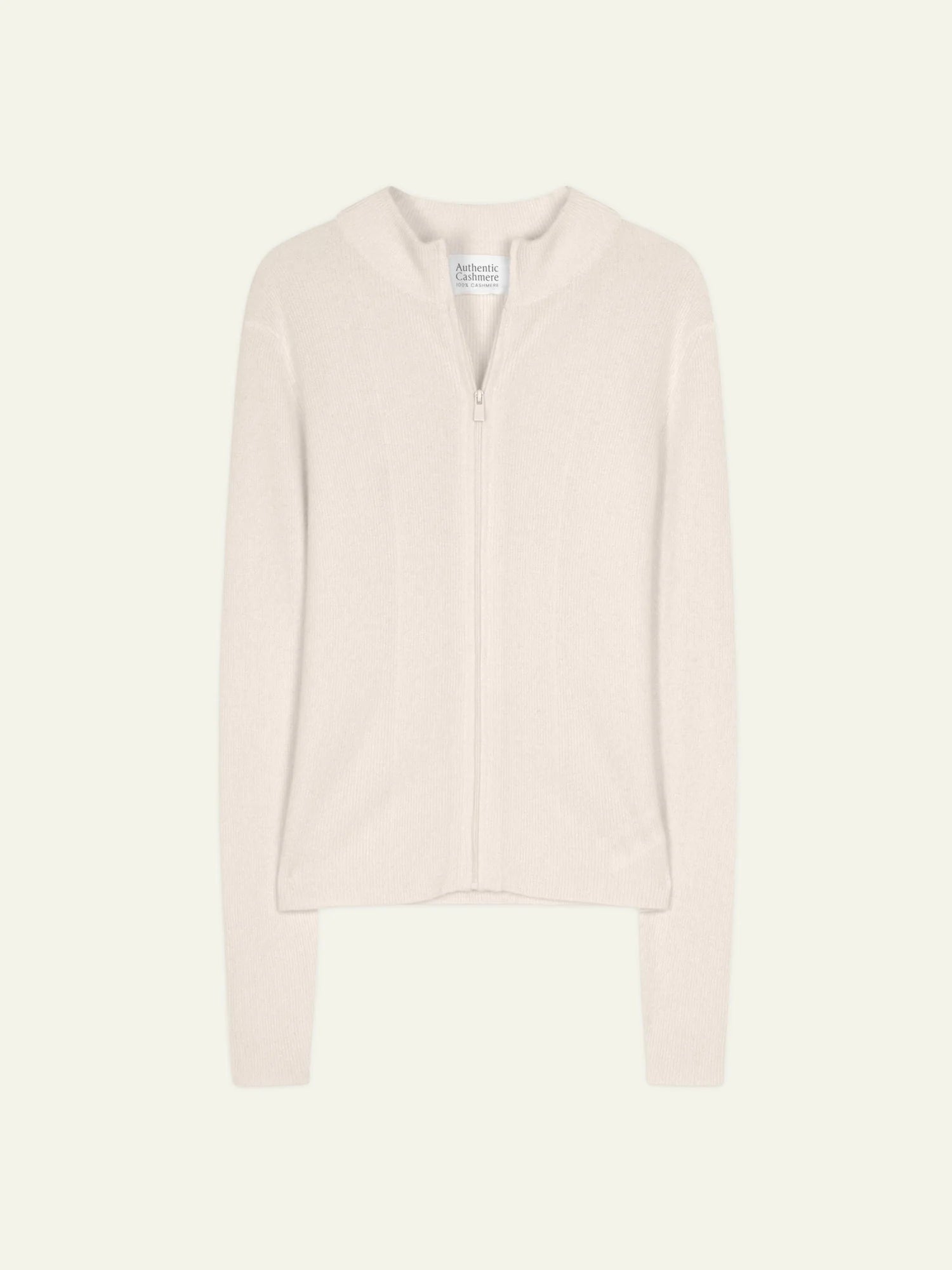 ALBERTE gilet zippé col montant neige