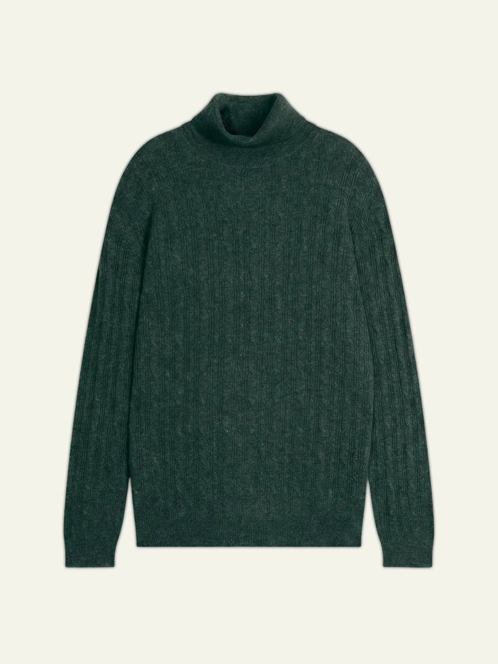 KONA pullover rollkragen zypresse