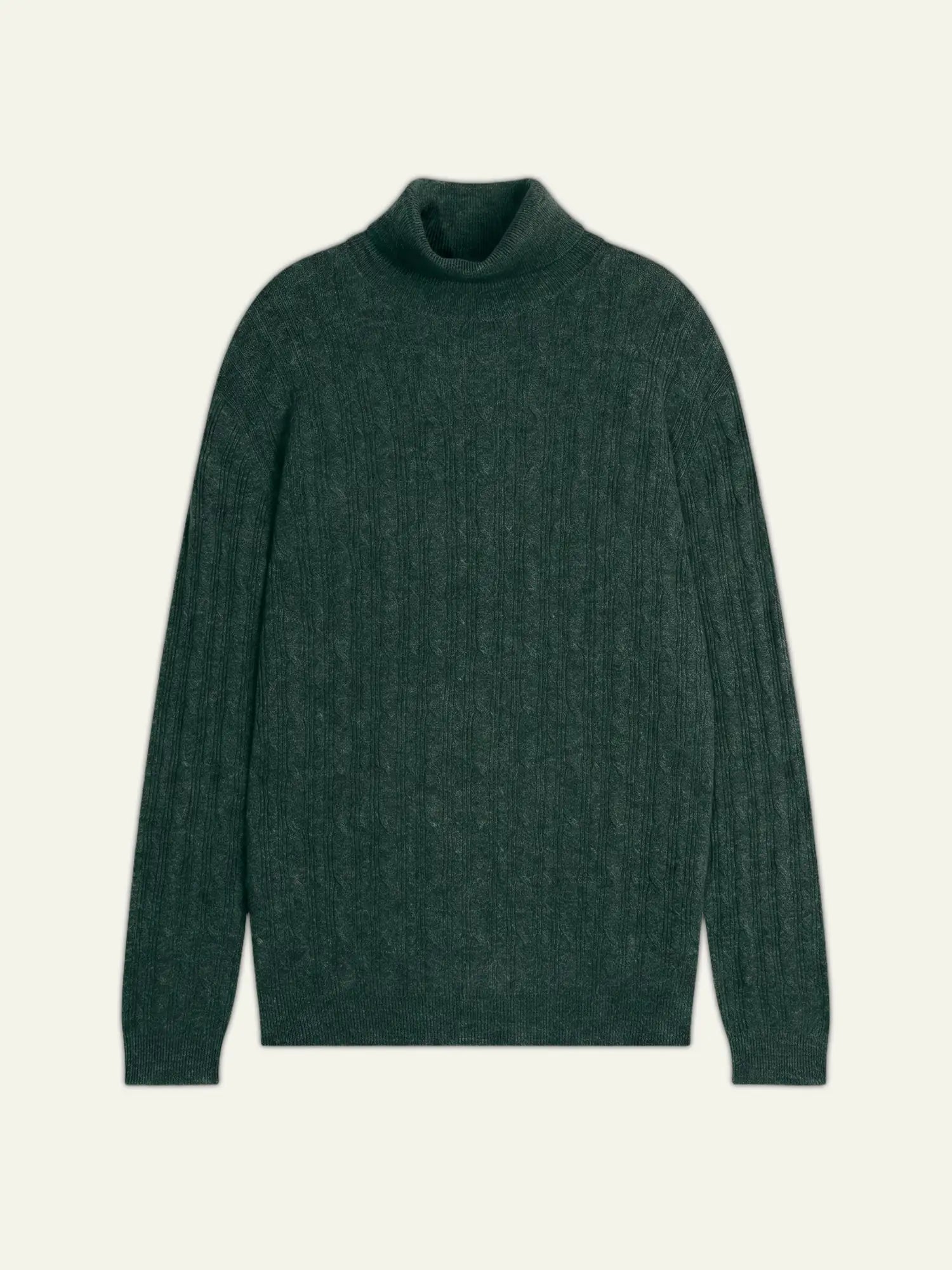 KONA pullover rollkragen zypresse