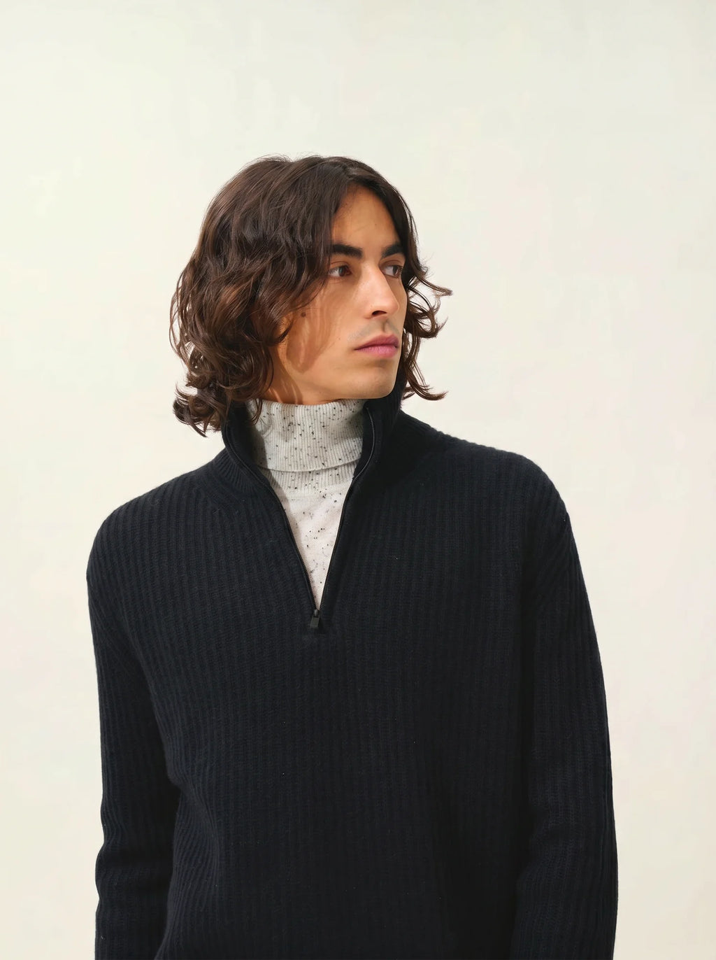 LHAMU pullover dockermütze 6-fädig schwarz