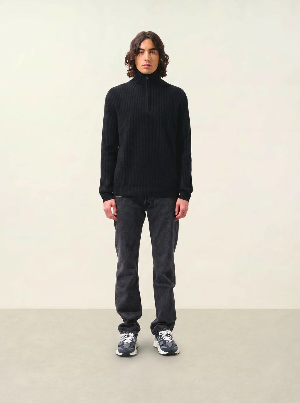 LHAMU pullover dockermütze 6-fädig schwarz