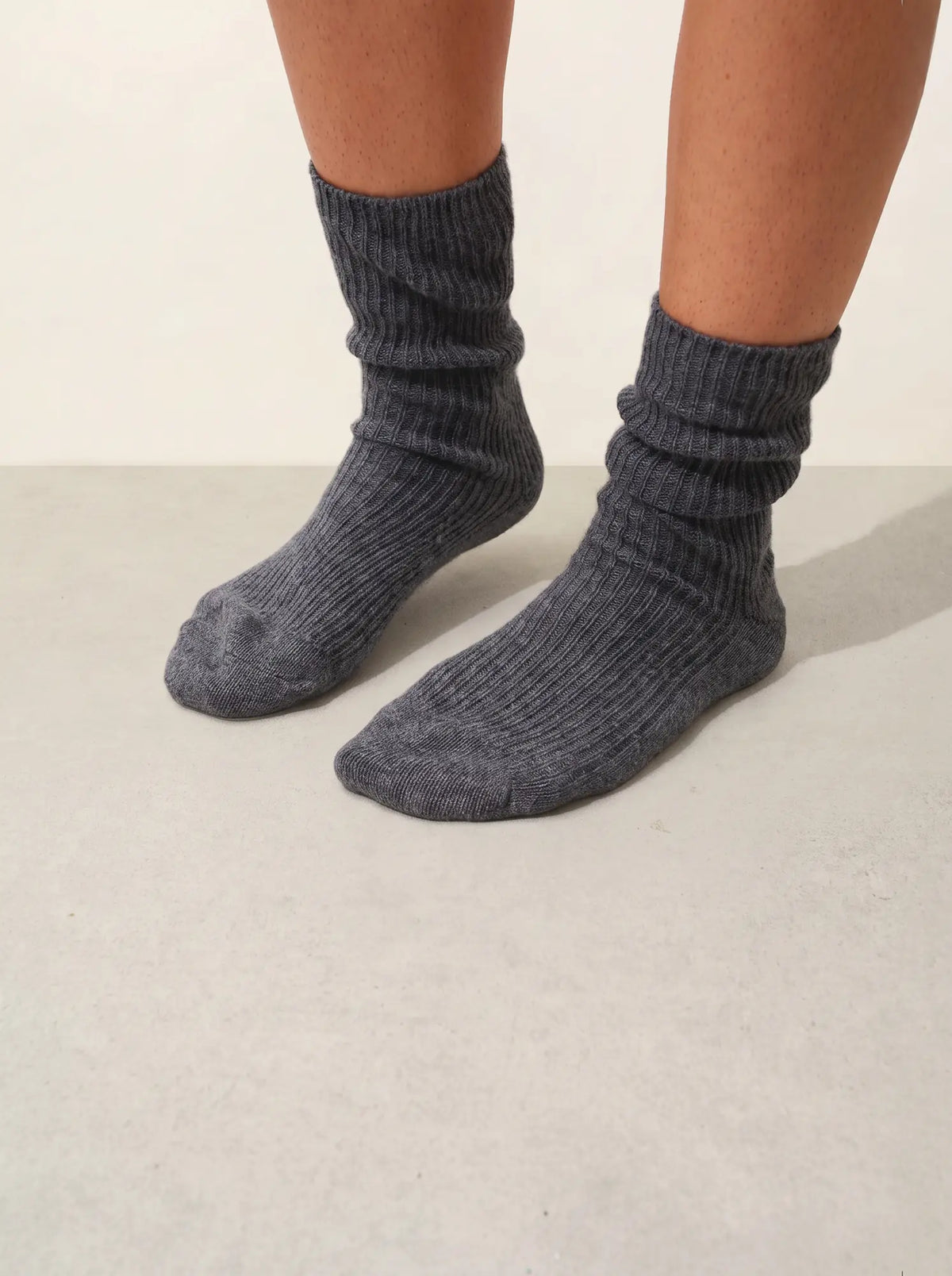 CHEWILA Socks 4 Ply Heather Charcoal