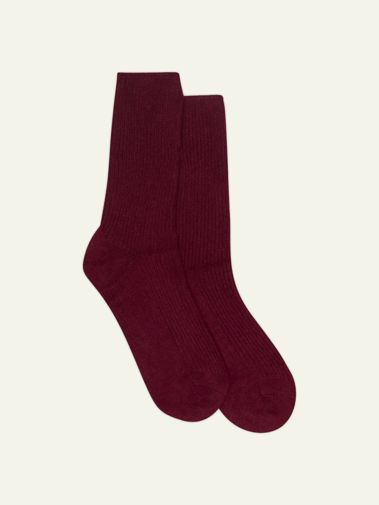 CHEWILA Chaussettes 4 Fils Bordeaux