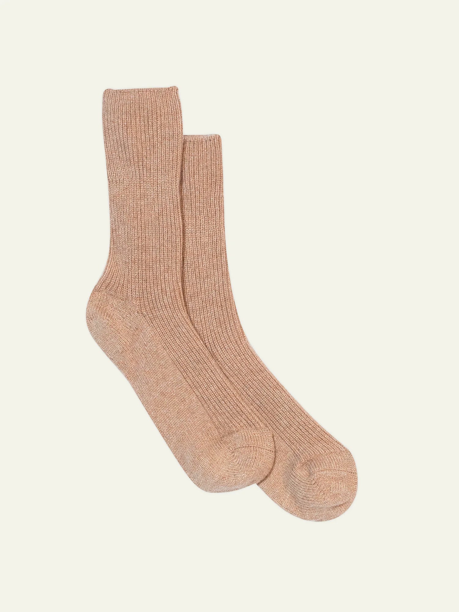 CHEWILA socken 4-fädig camel meliert