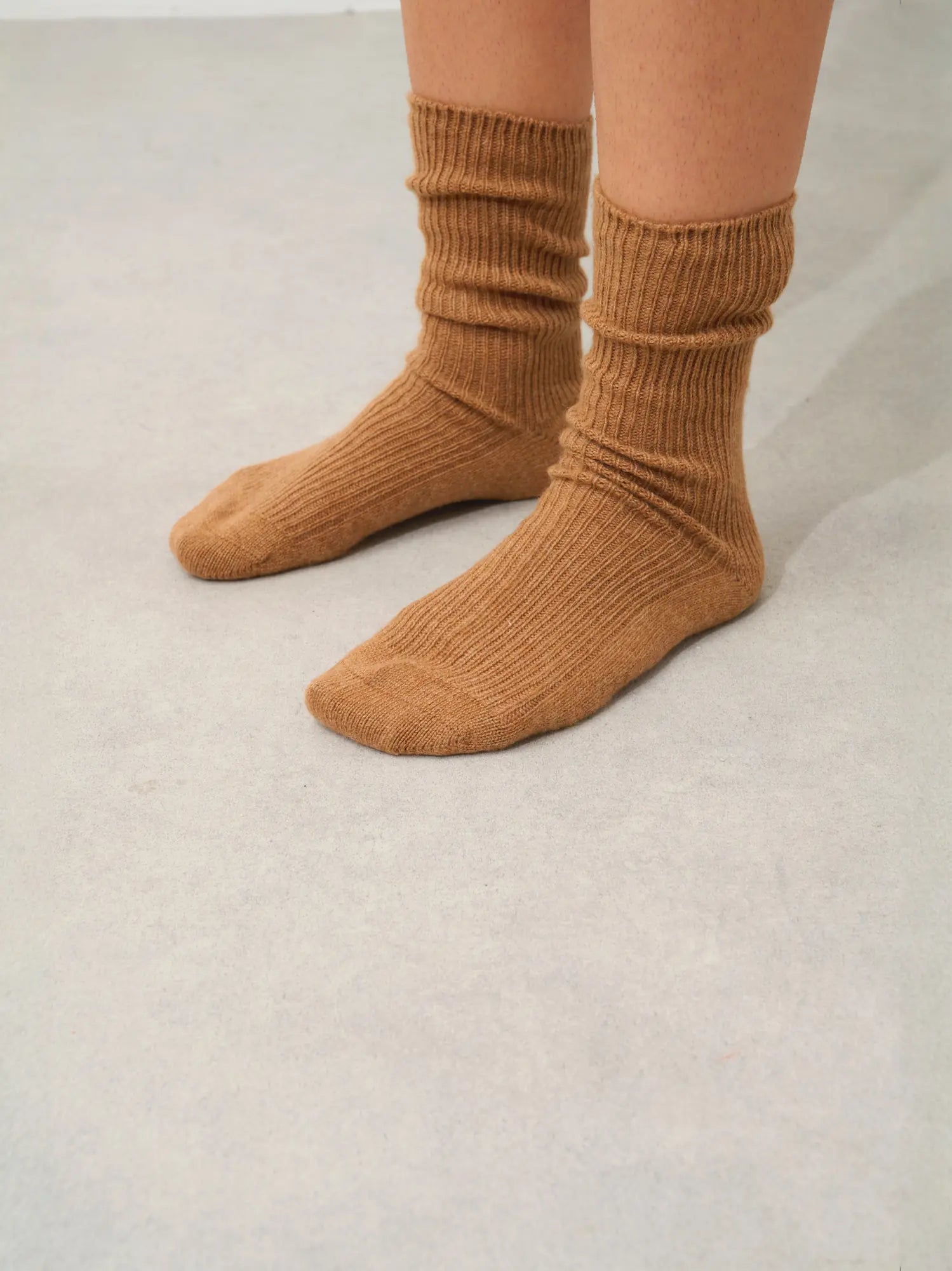 CHEWILA Chaussettes 4 Fils Noisette