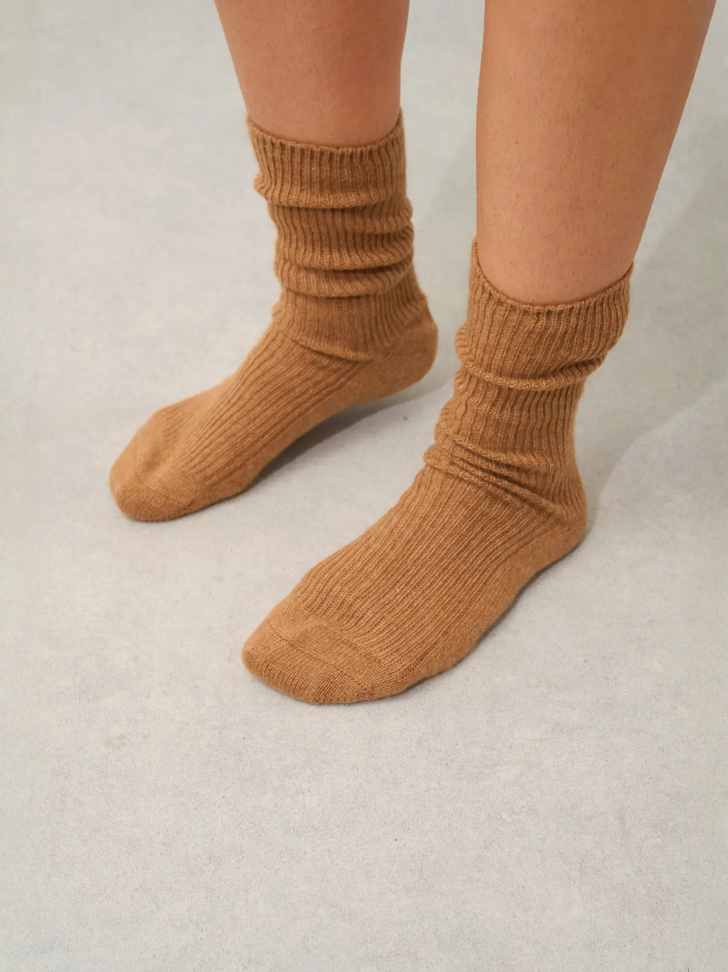 CHEWILA Chaussettes 4 Fils Noisette