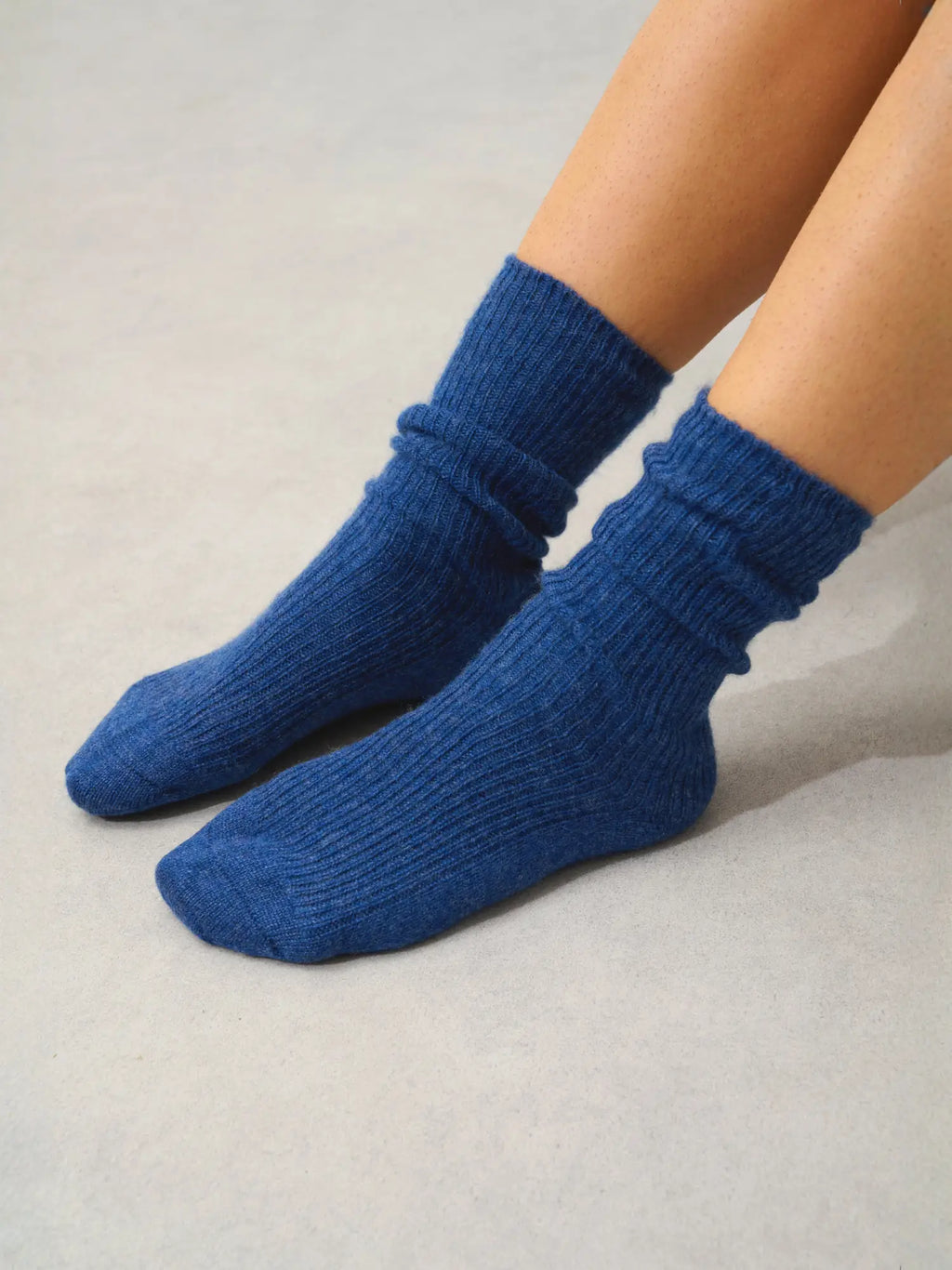CHEWILA Socks 4 Ply Heather Ocean