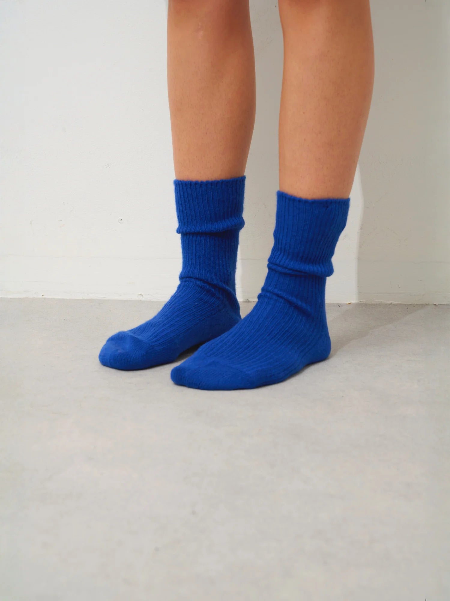 CHEWILA Chaussettes 4 Fils Outremer