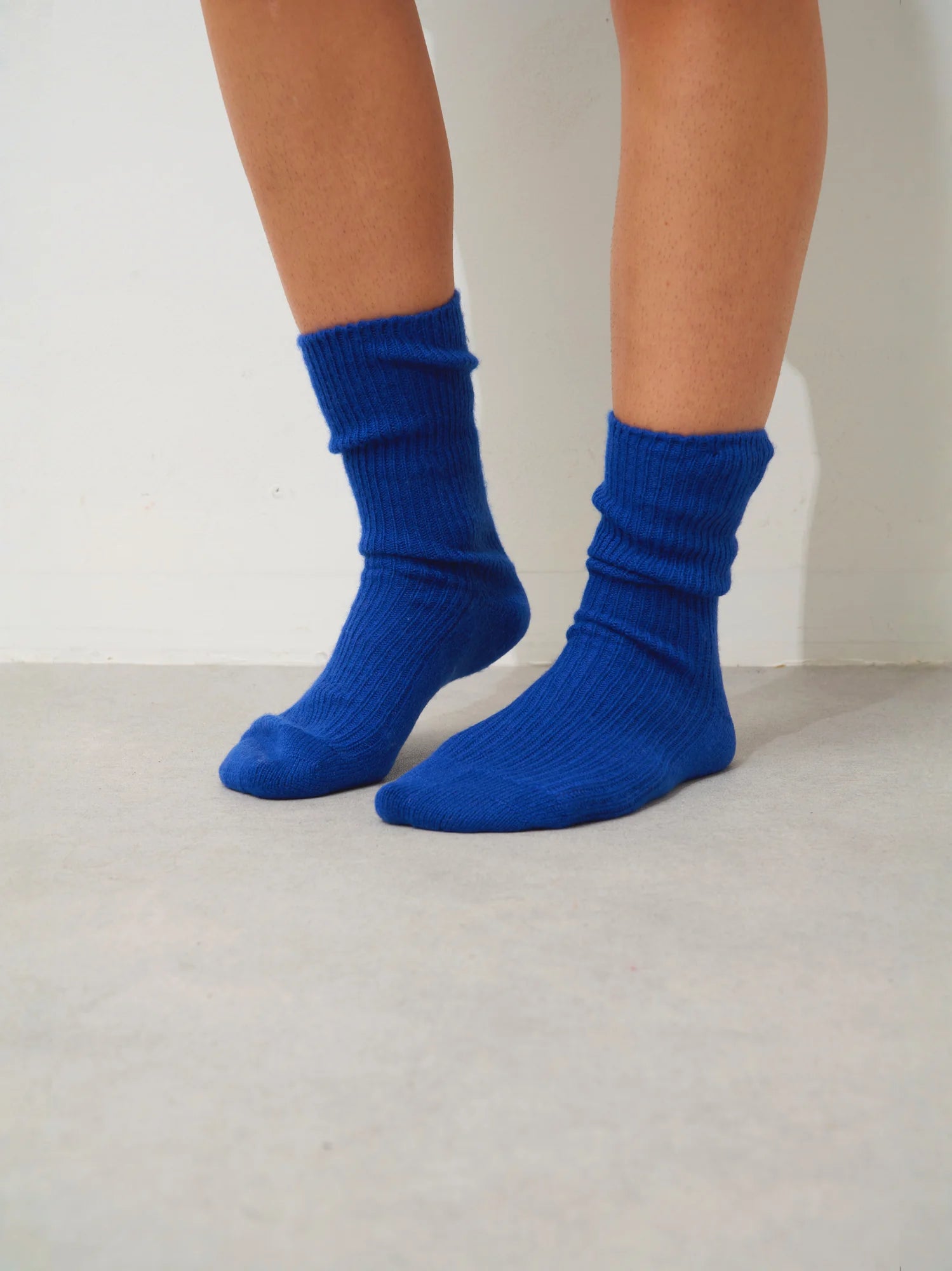 CHEWILA Chaussettes 4 Fils Outremer