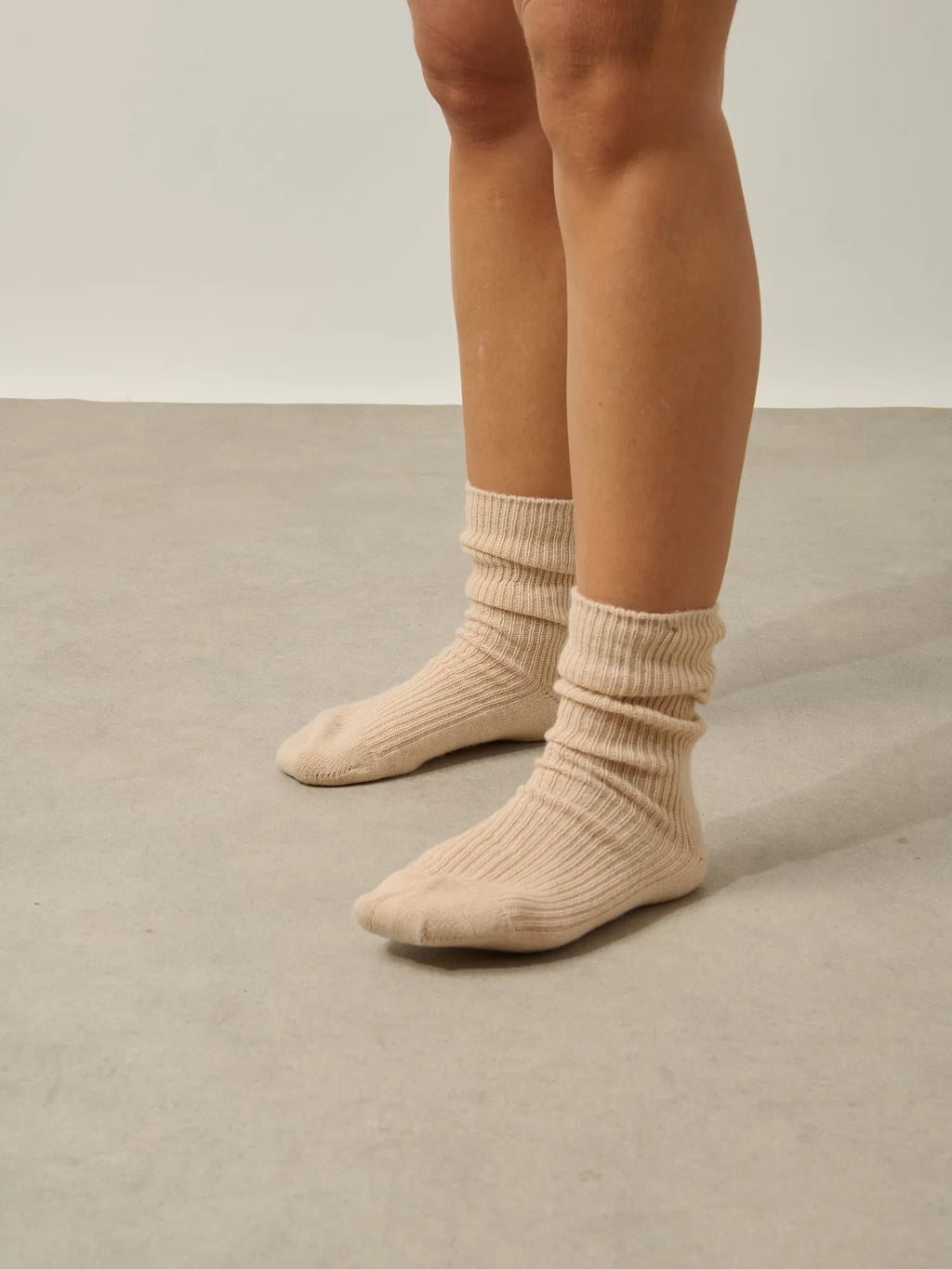 CHEWILA Chaussettes 4 Fils Sable