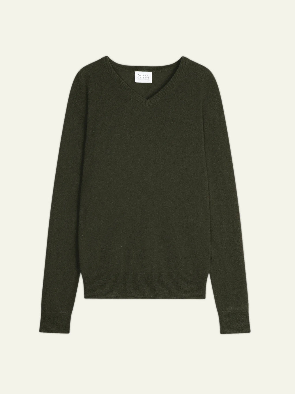 AGEL pullover v-ausschnitt khaki
