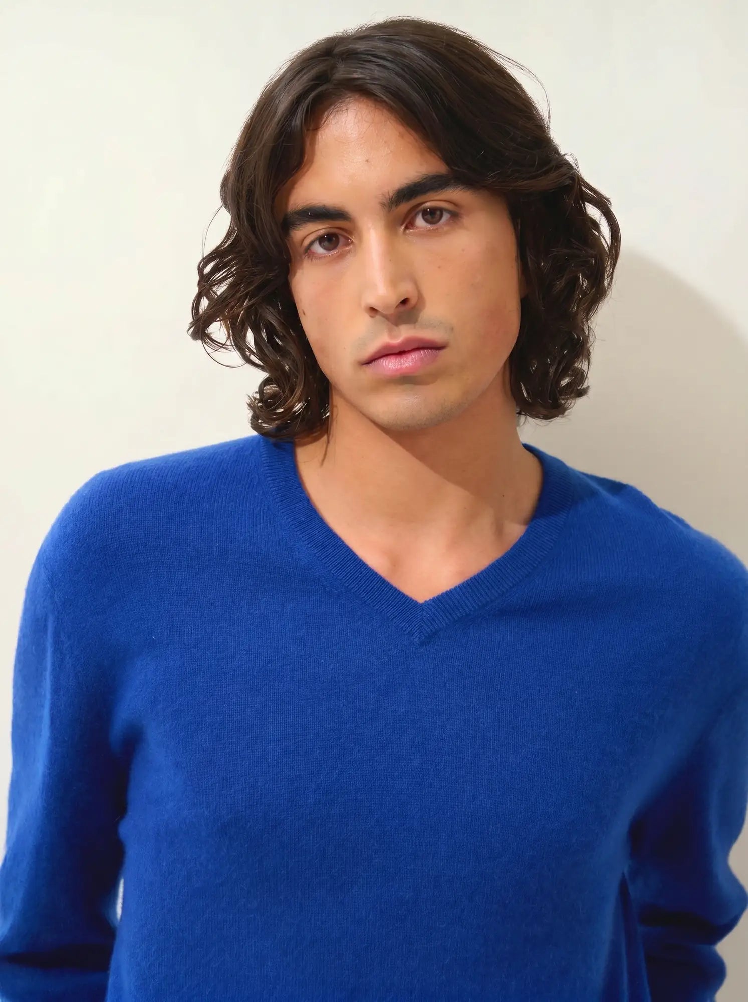 AGEL pull col V outremer