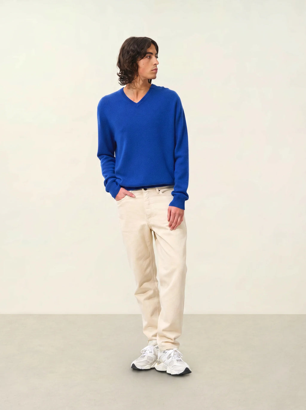AGEL pull col V outremer