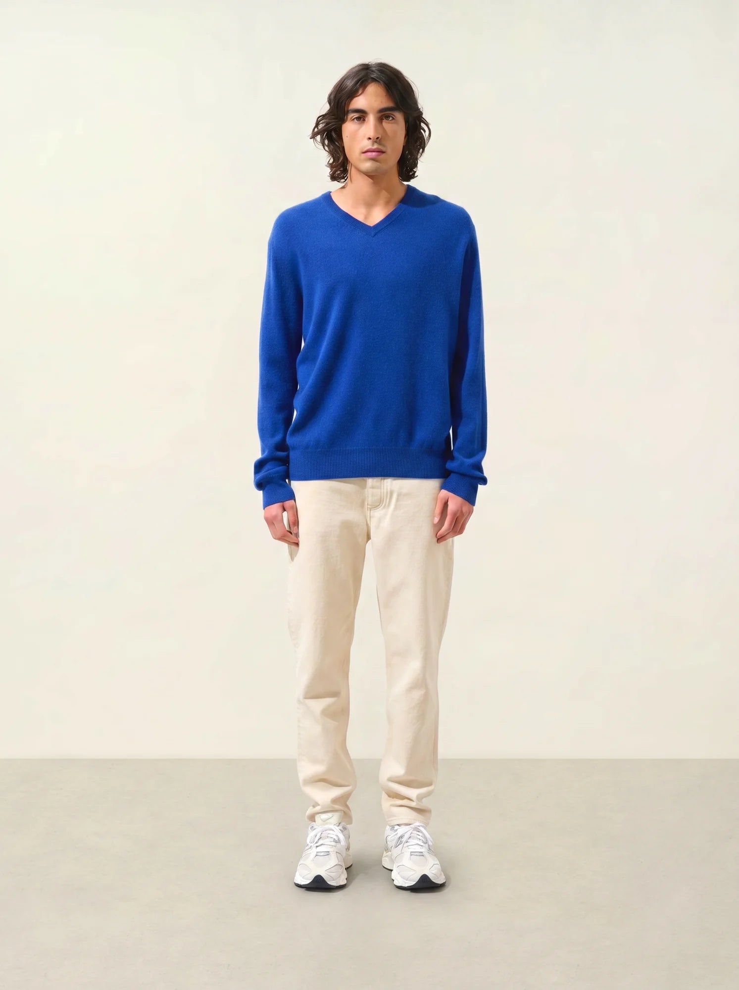 AGEL pull col V outremer