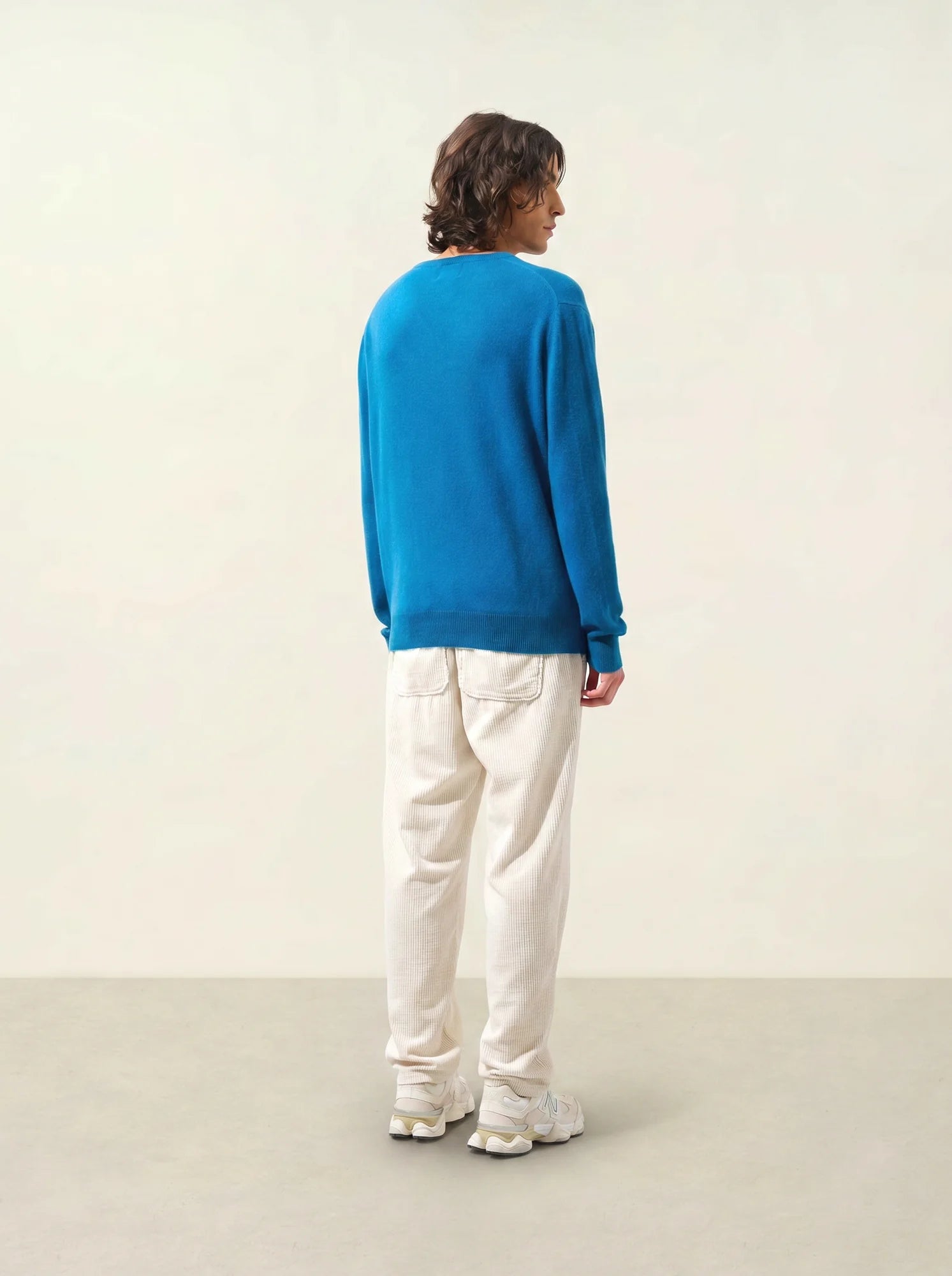 AGEL pullover v-ausschnitt pfau