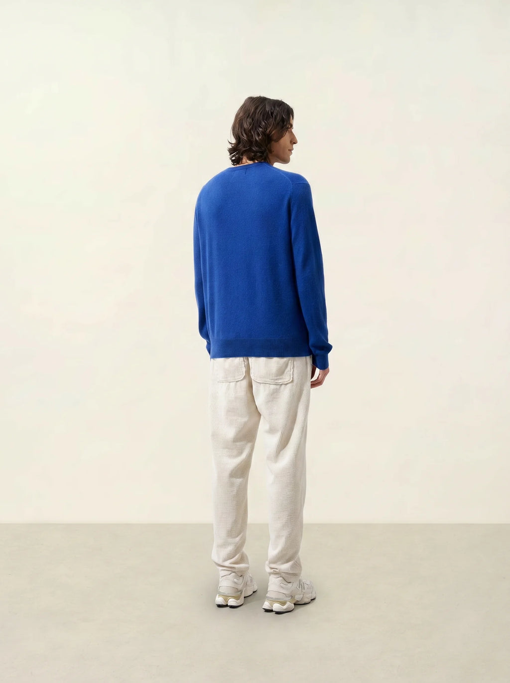 AIGLIÈRE sweater crew neck ultramarine