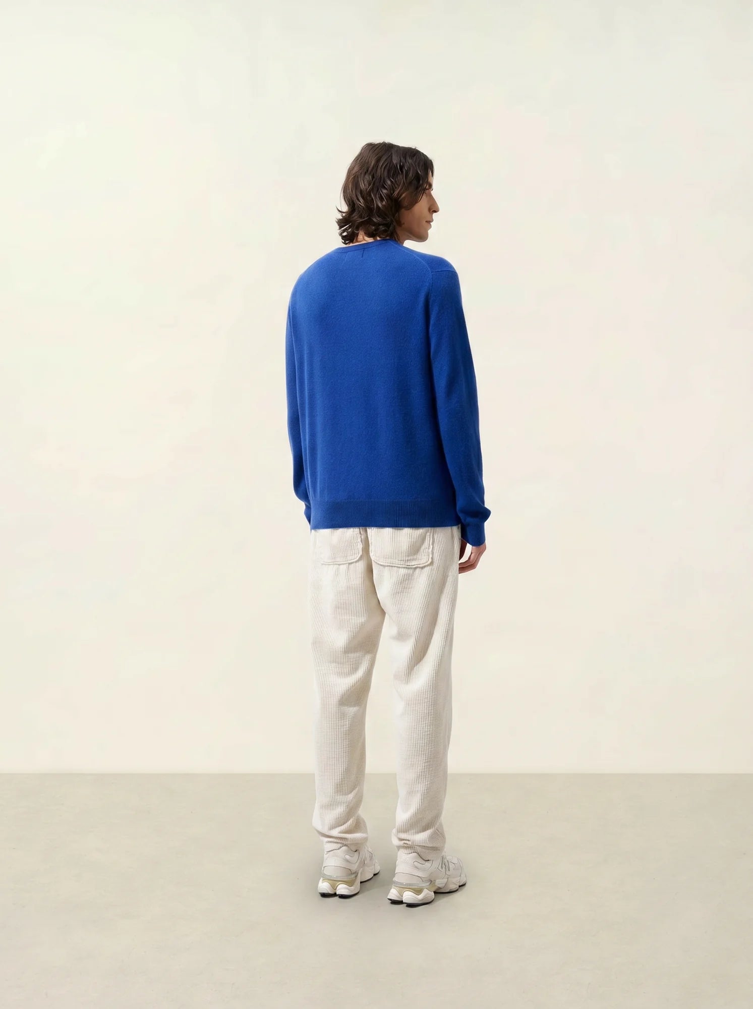 AIGLIÈRE sweater crew neck ultramarine
