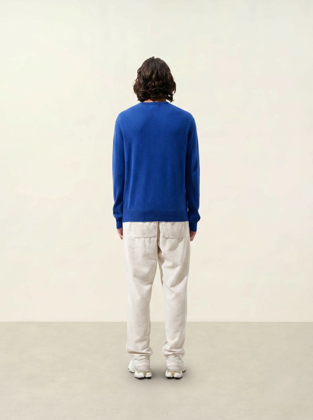 AIGLIÈRE sweater crew neck ultramarine