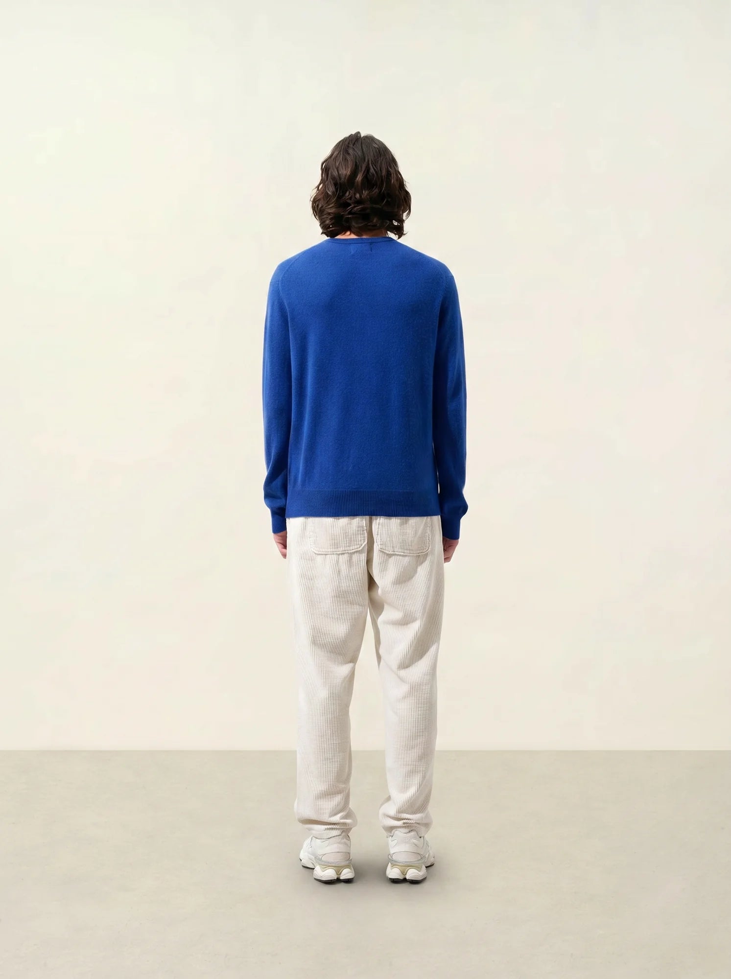 AIGLIÈRE sweater crew neck ultramarine