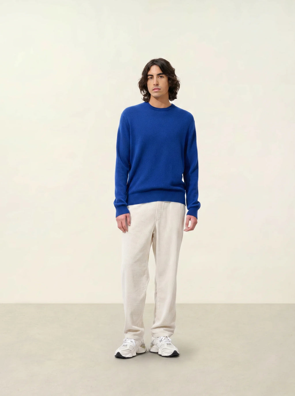 AIGLIÈRE sweater crew neck ultramarine