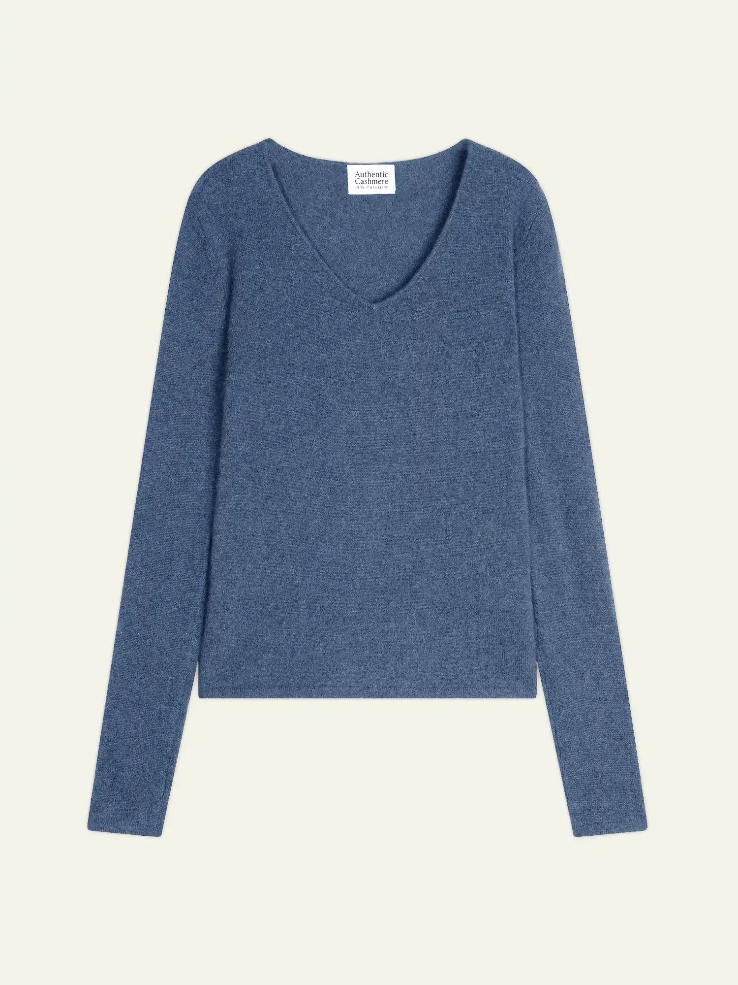 GALISE Pullover V-Ausschnitt Denimblau