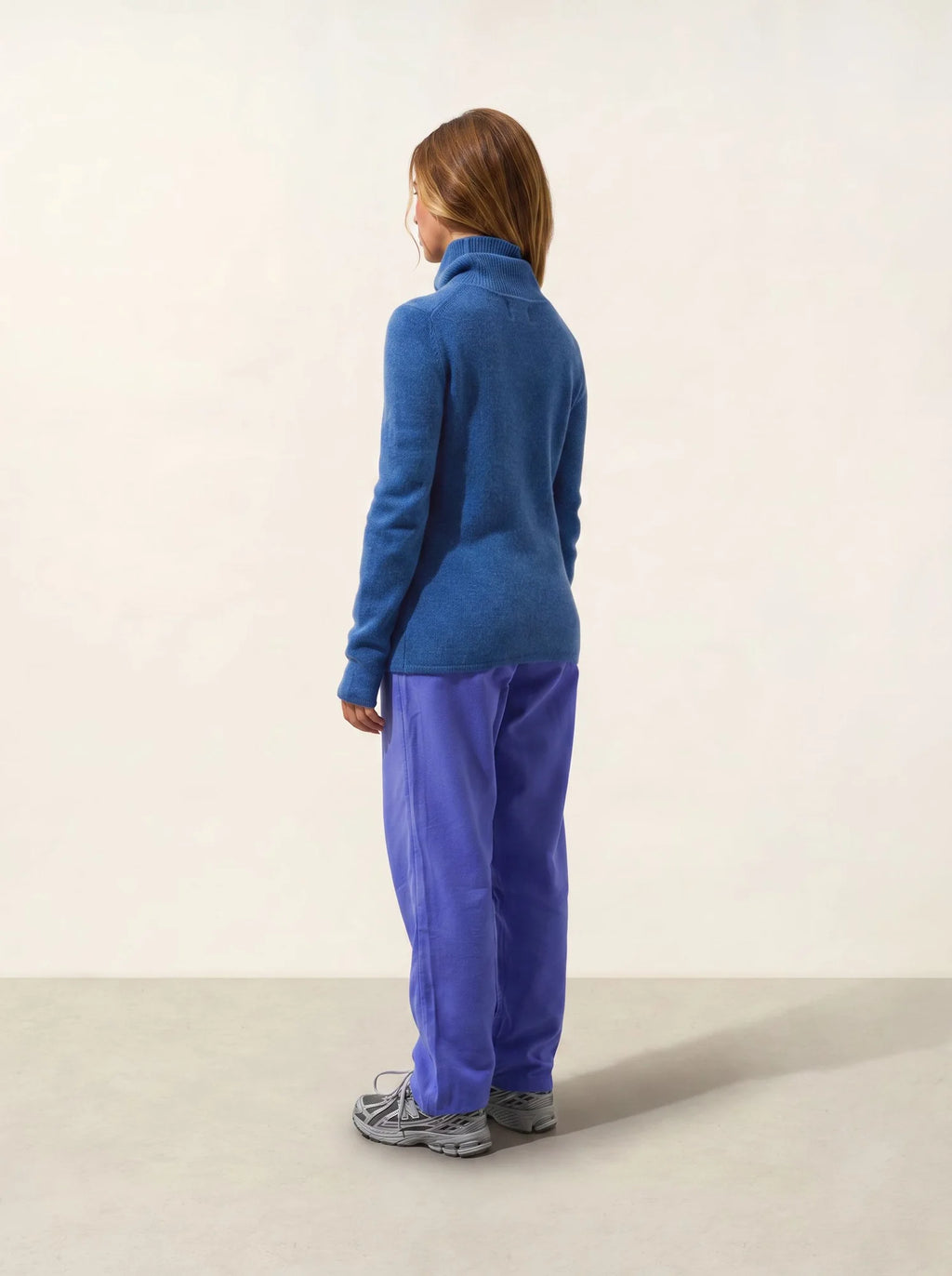TED Pullover Rollkragen 4-fädig Denimblau