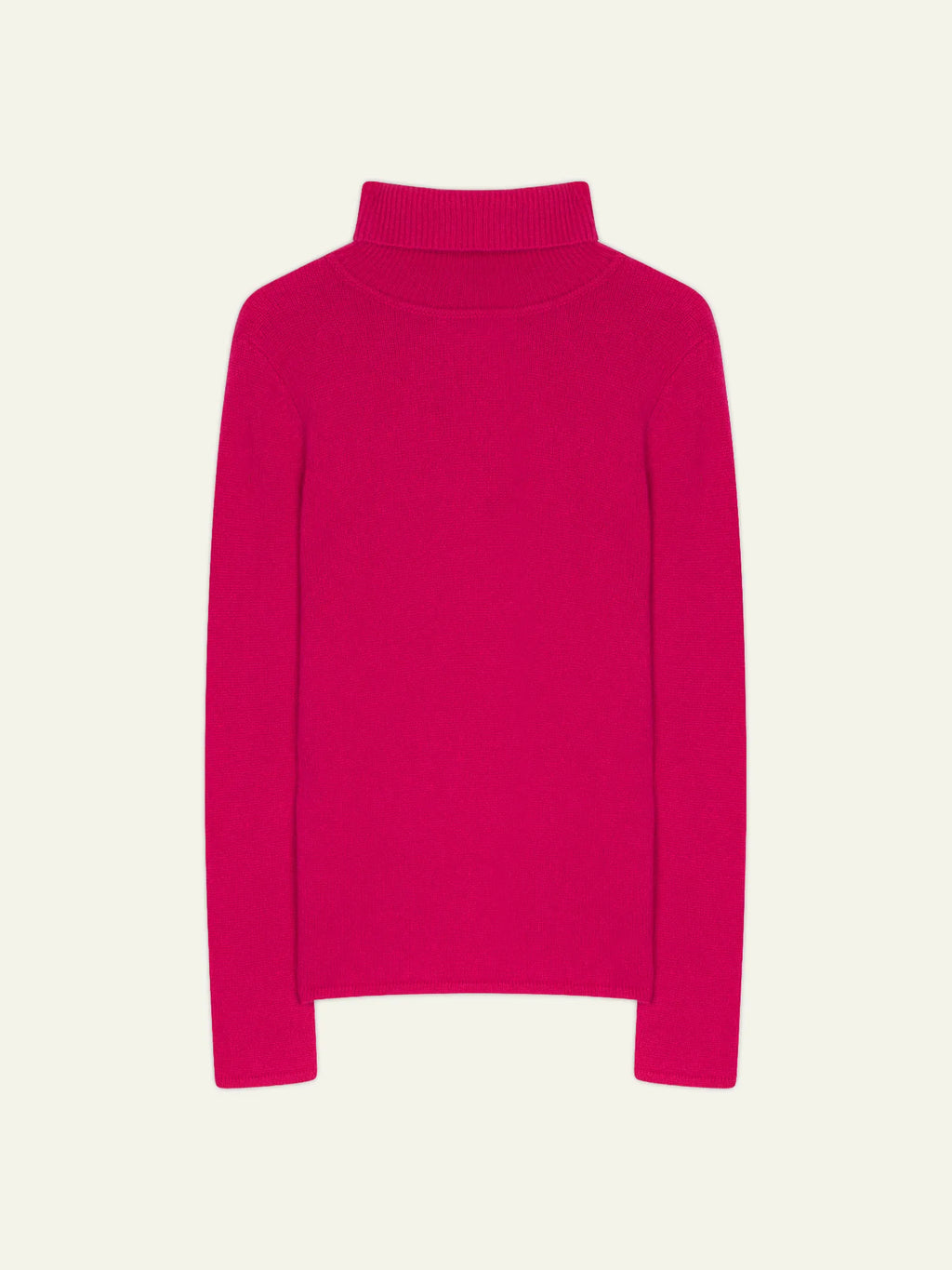 TED Pullover Rollkragen 4-fädig Fuchsia