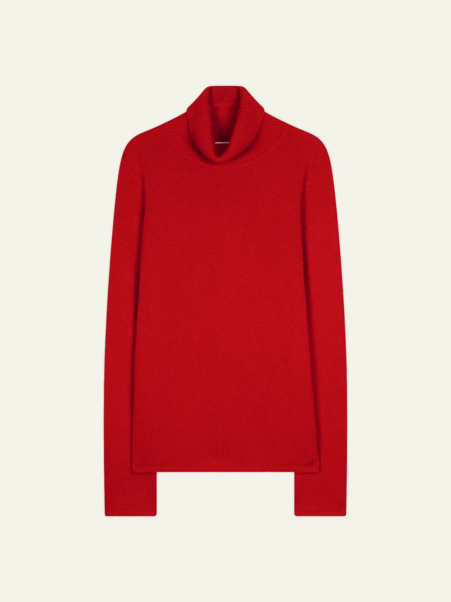 TED pullover rollkragen 4-fädig rot