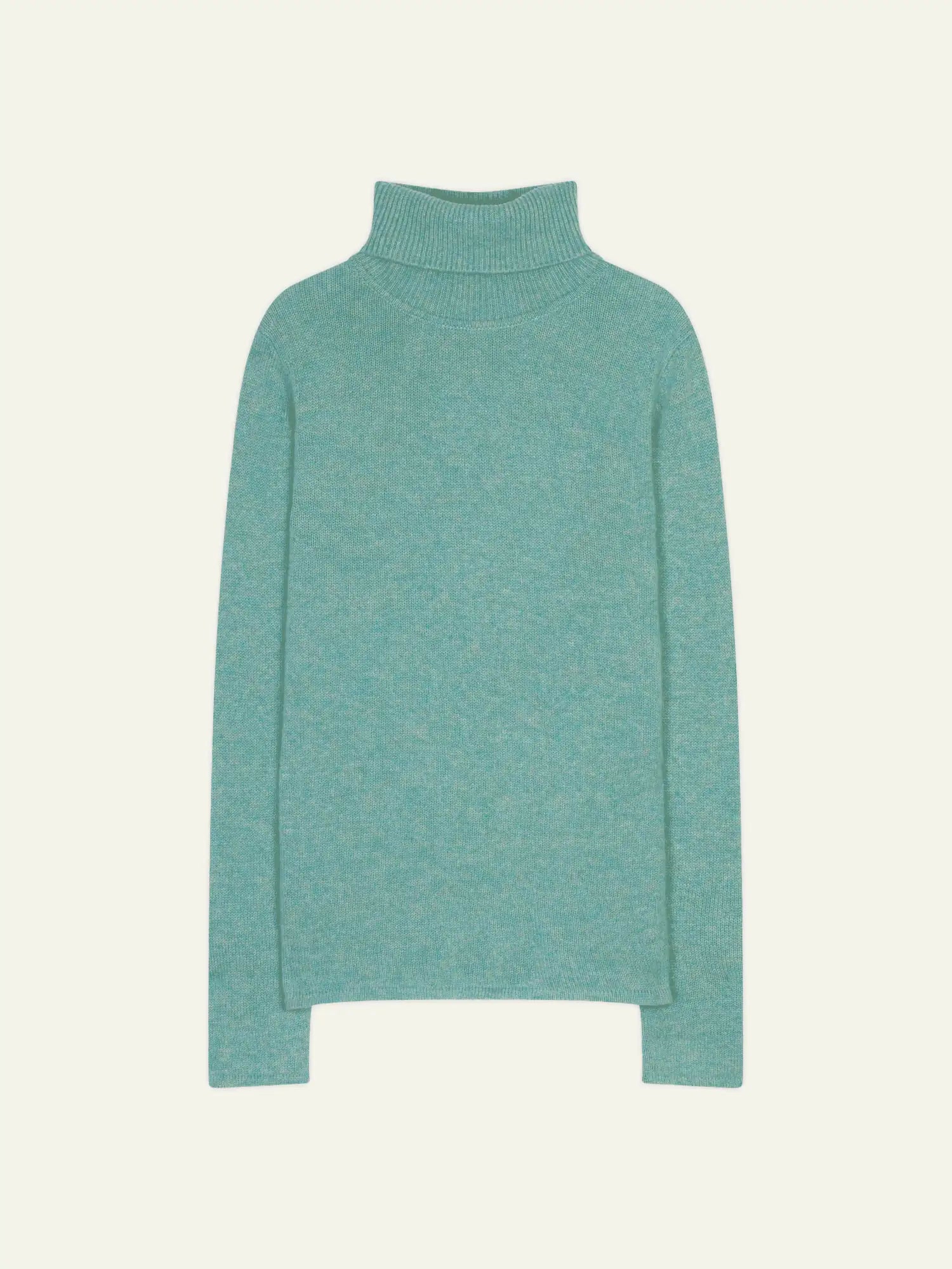 TED pullover rollkragen 4-fädig grün meliert