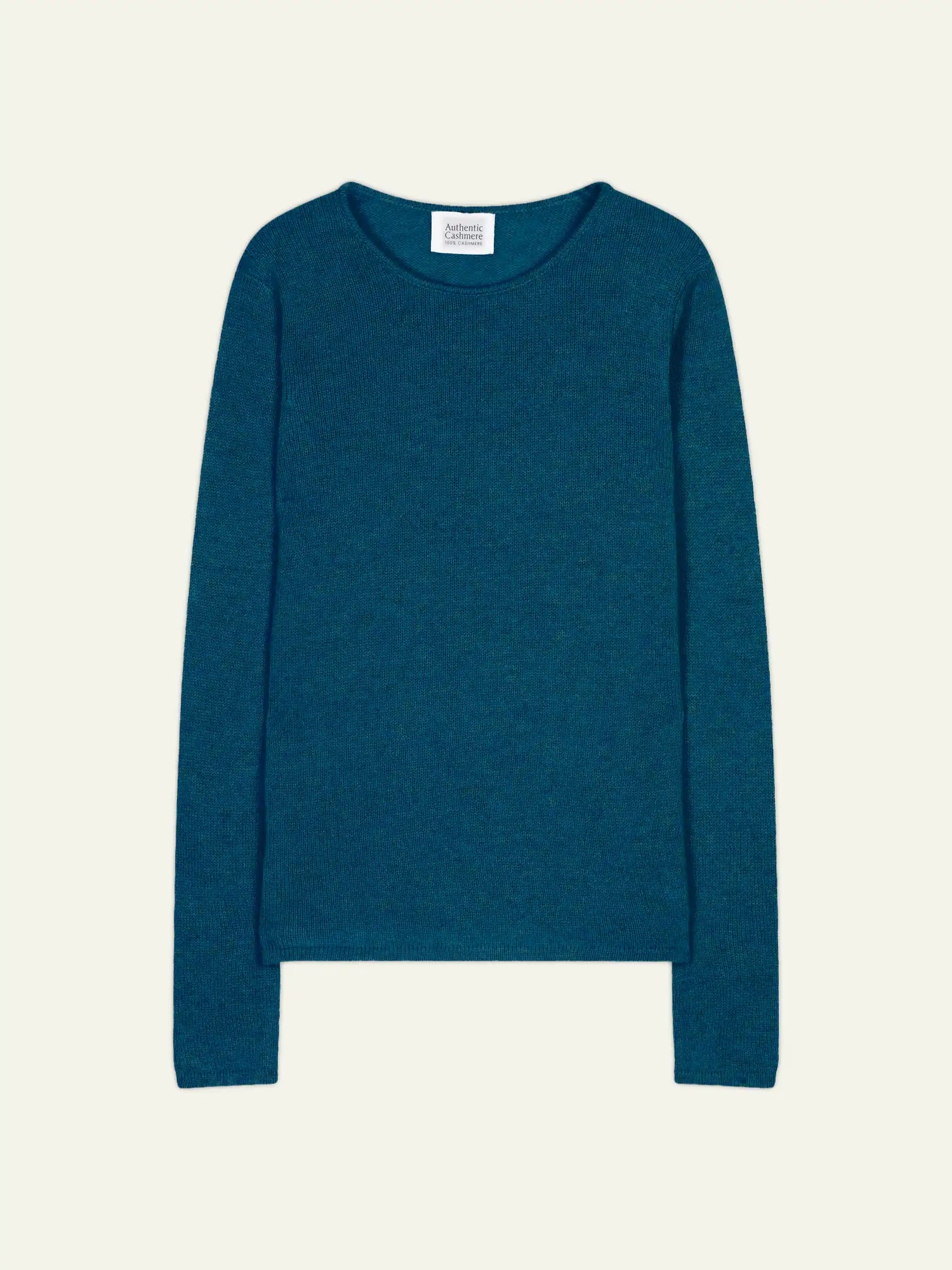 IVY pullover rundhalsausschnitt 4-fädig pfau